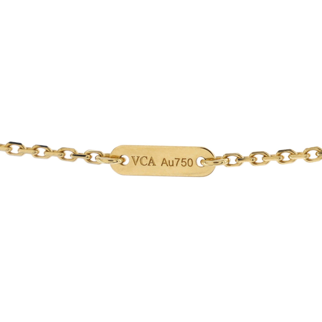 Frivole Pendant Necklace 18K Yellow Gold and Diamond Mini