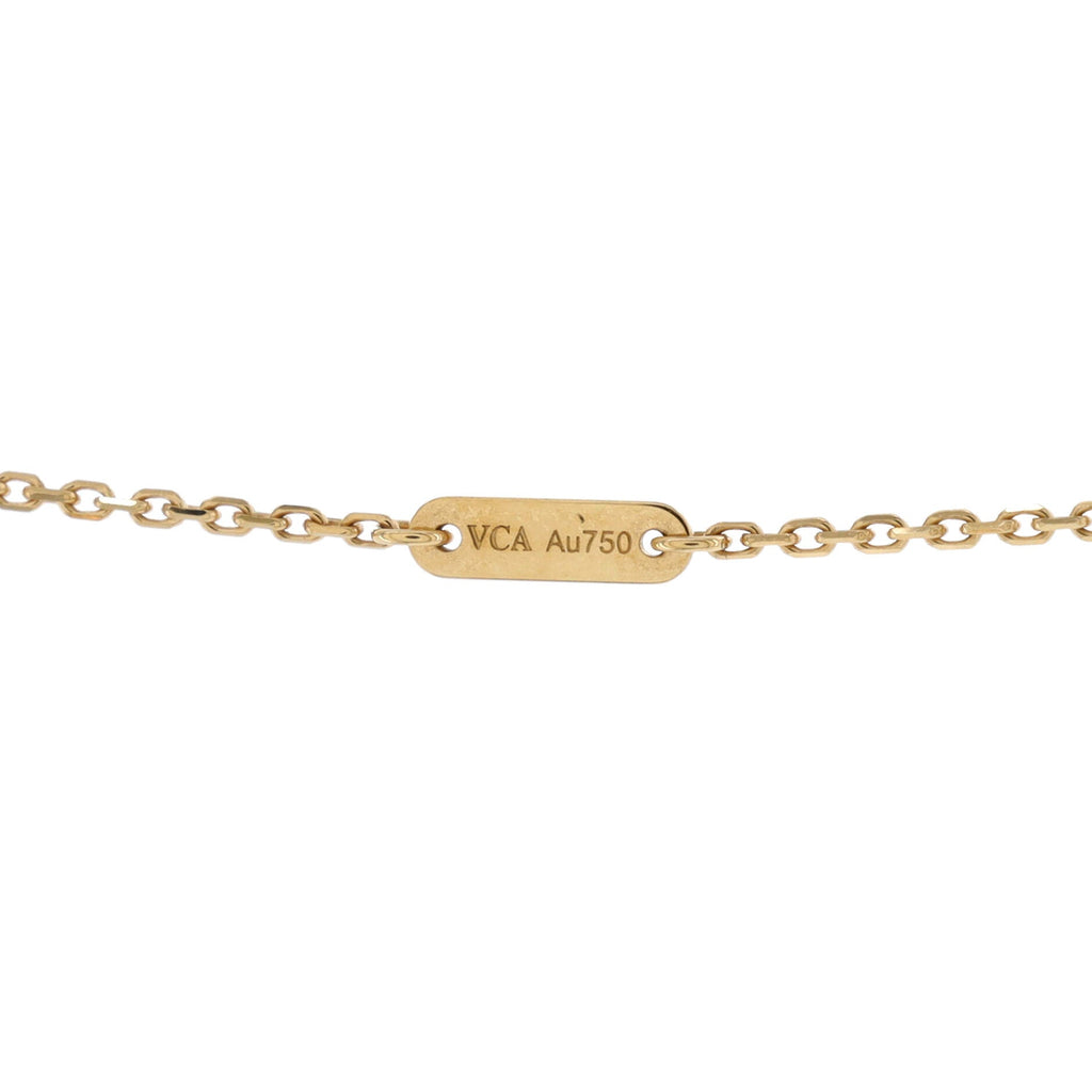 Frivole Pendant Necklace 18K Yellow Gold and Diamond Mini