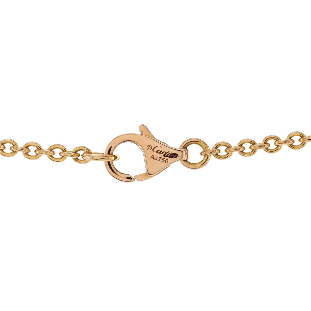 Love Interlocking Necklace 18K Rose Gold