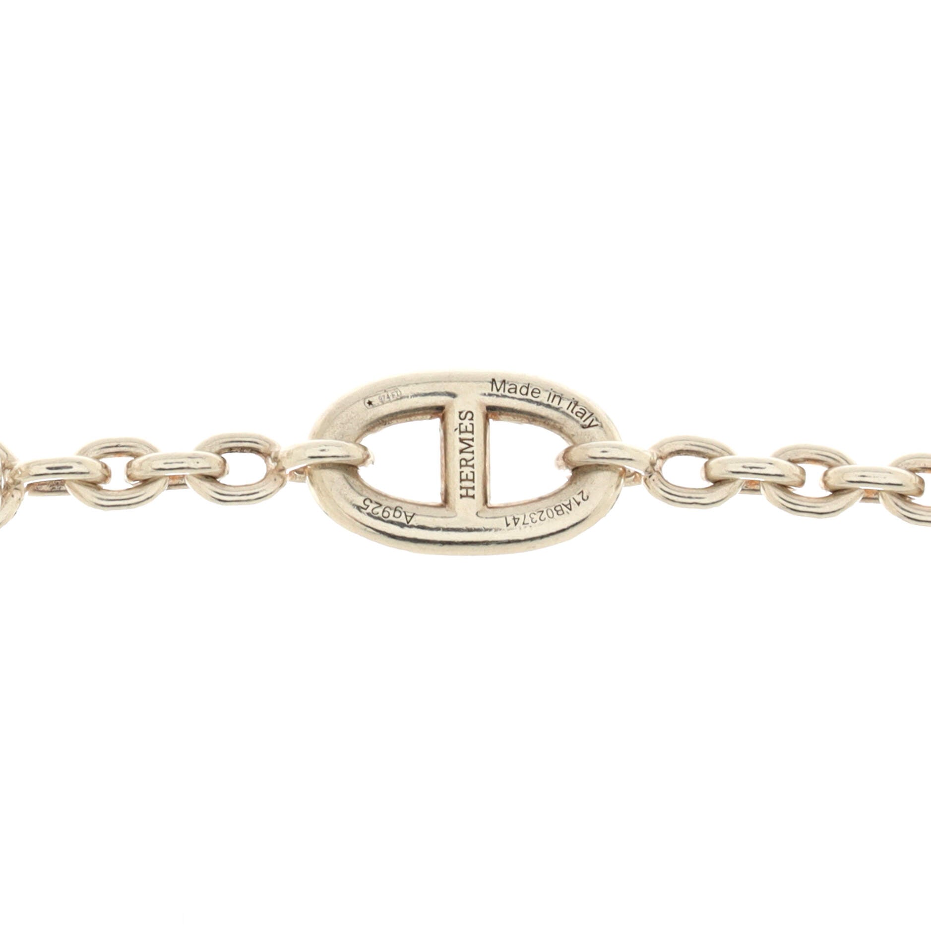 Farandole Long Necklace Sterling Silver 120
