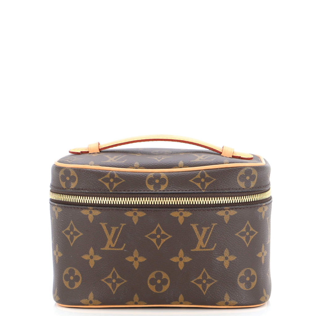 Nice Vanity Case Monogram Canvas Mini