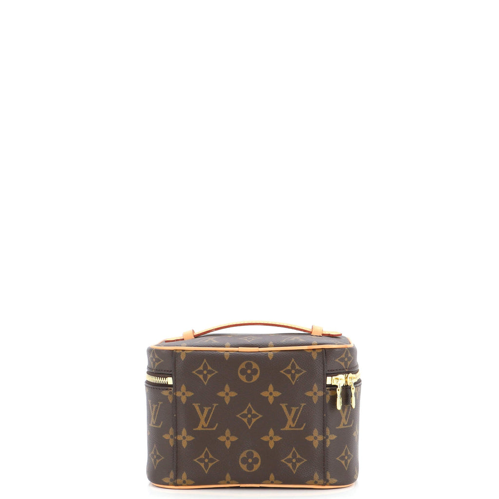 Nice Vanity Case Monogram Canvas Mini