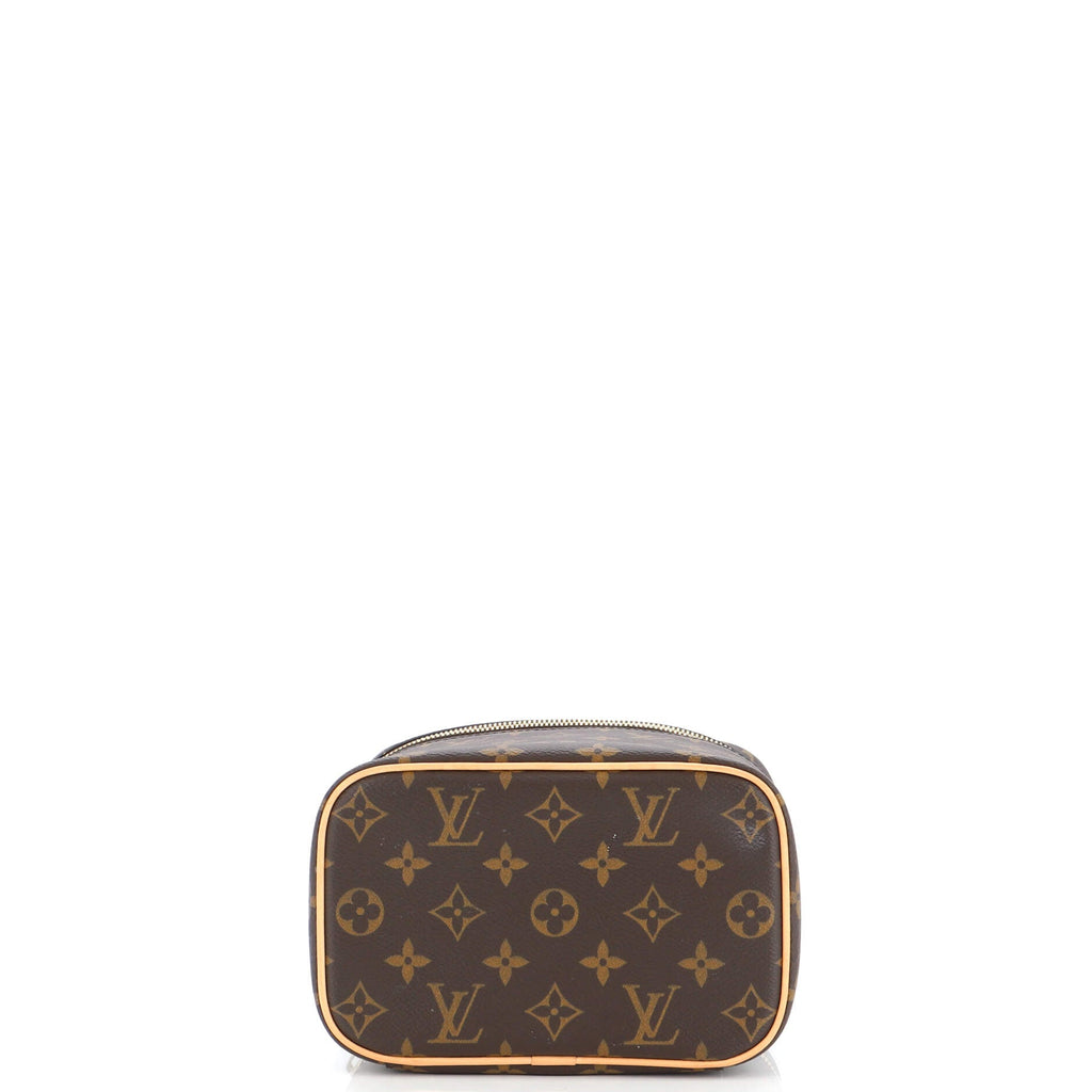 Nice Vanity Case Monogram Canvas Mini