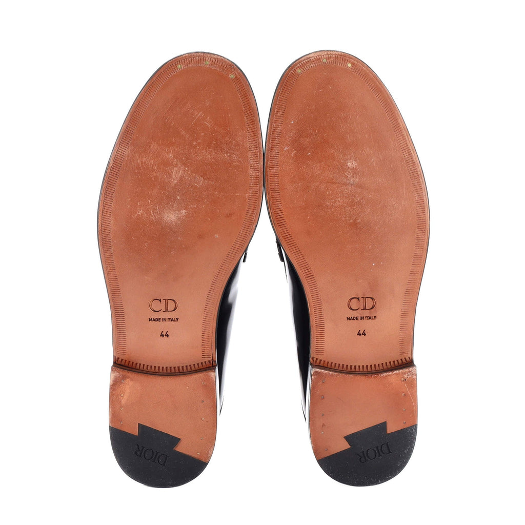 Women's Blake Loafers Leather with Oblique Canvas