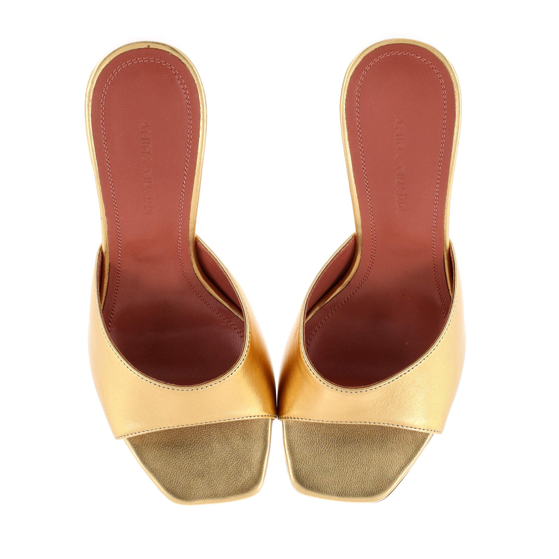 Women's Lupita Heeled Mules Leather 95