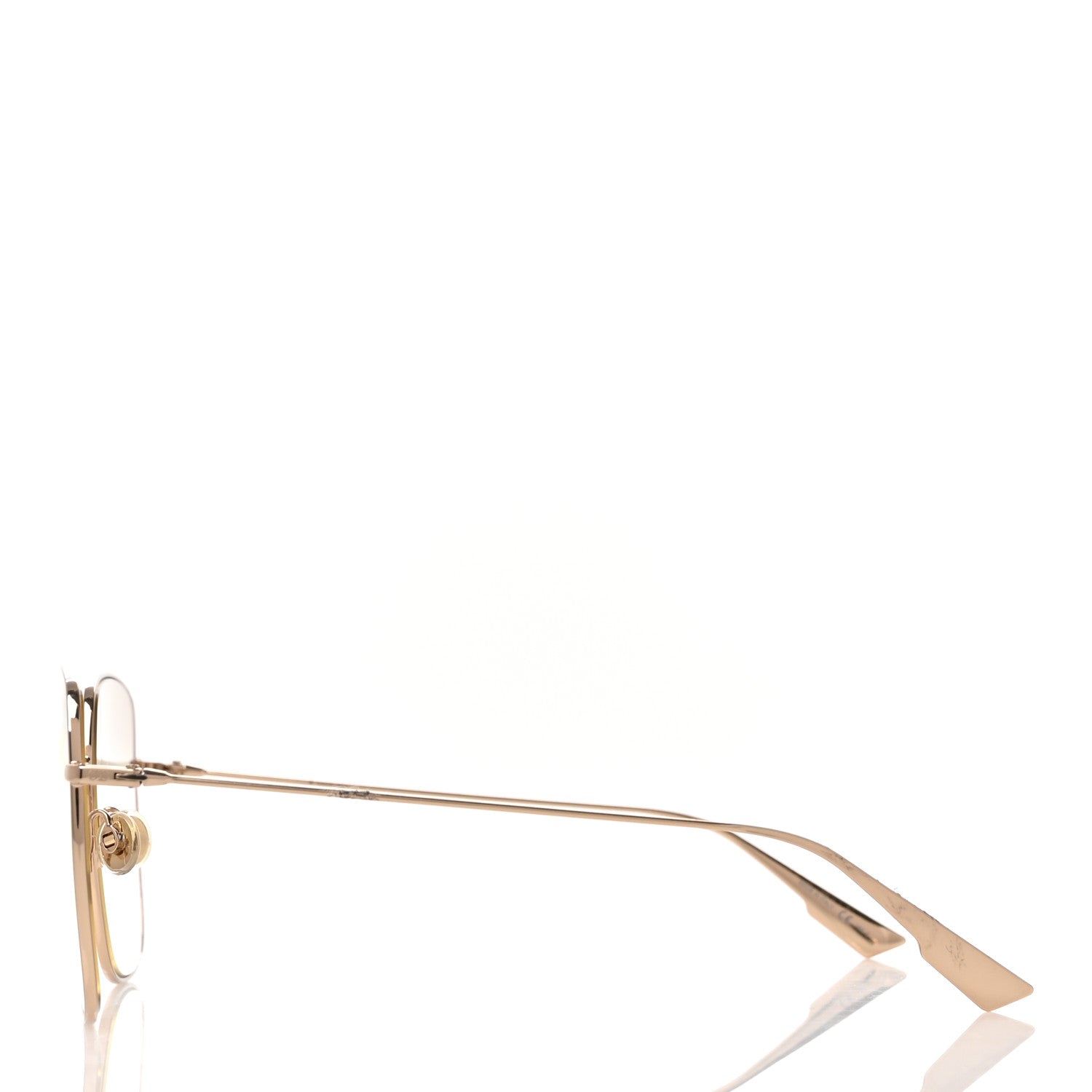 Metal Diorstellaire 1 Sunglasses Gold