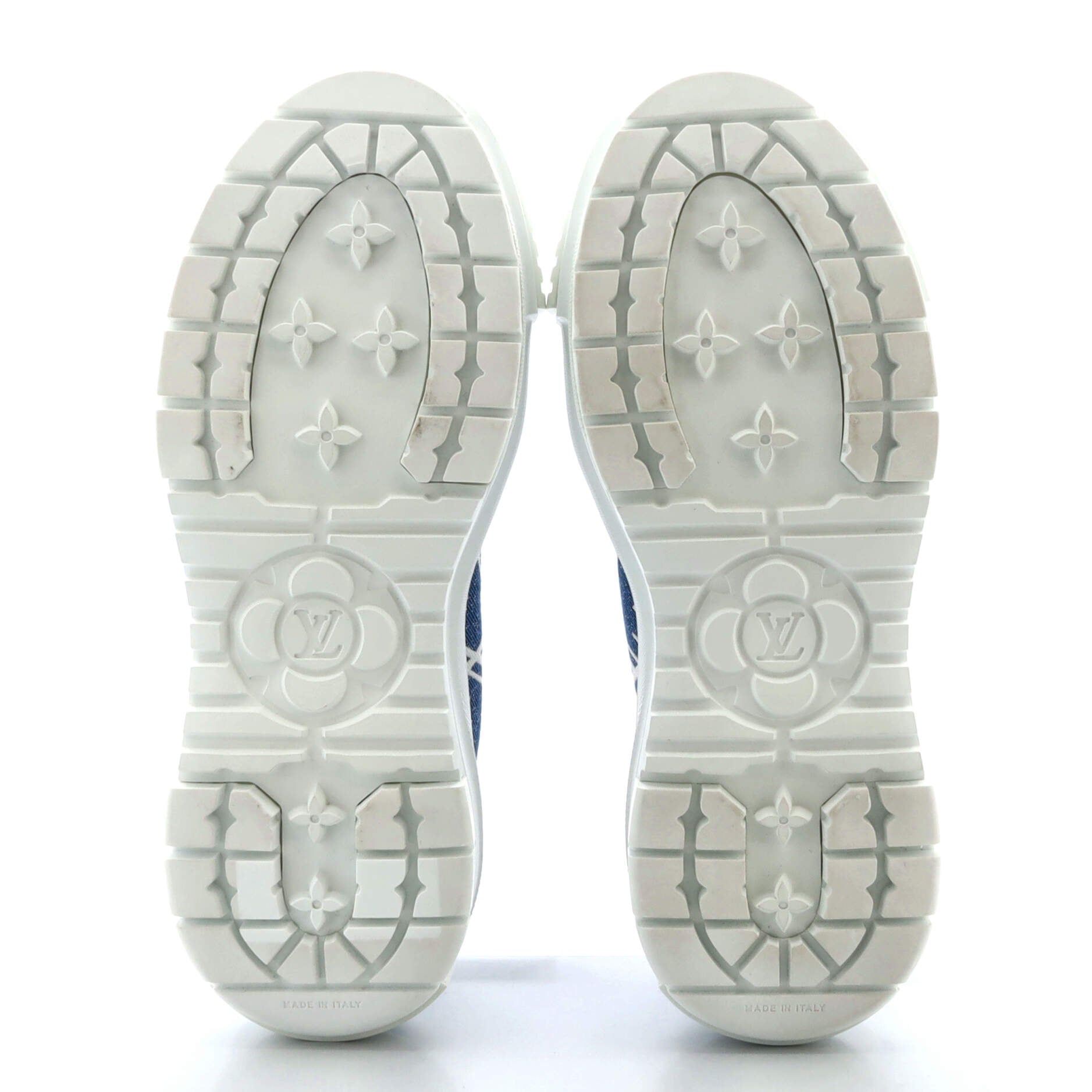 Women's LV Squad Sneakers Monogram Denim Canvas
