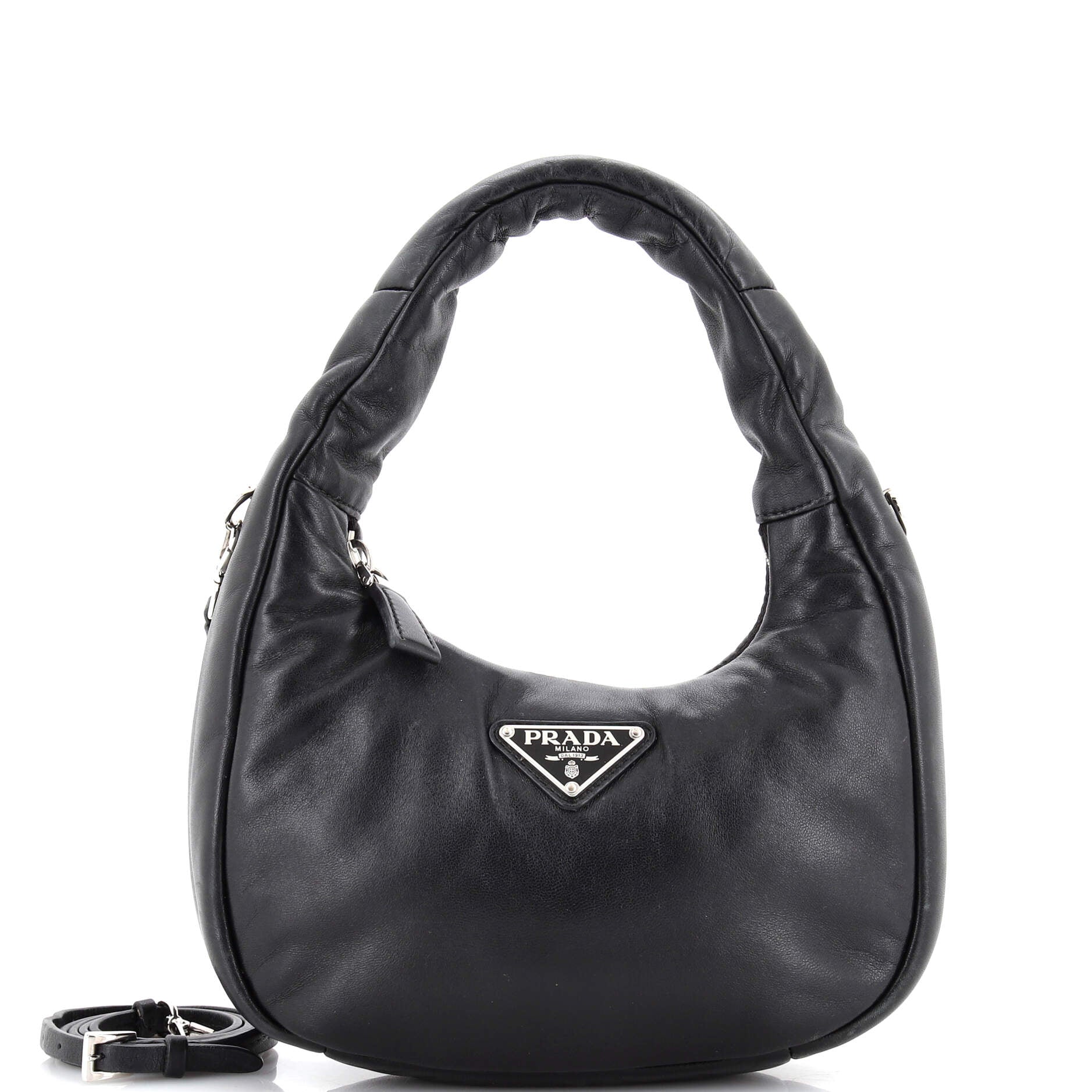 Padded Hobo Leather Mini