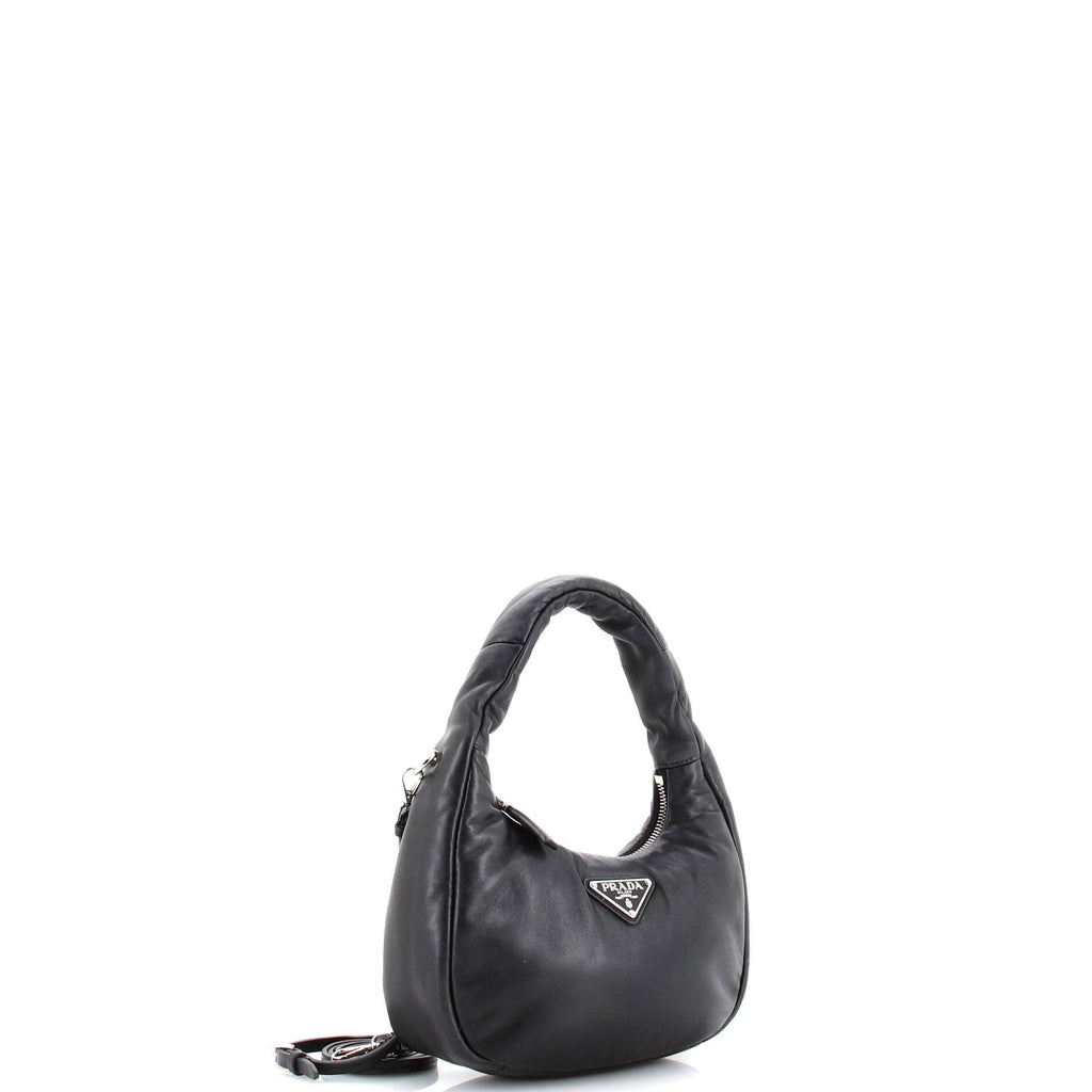 Padded Hobo Leather Mini
