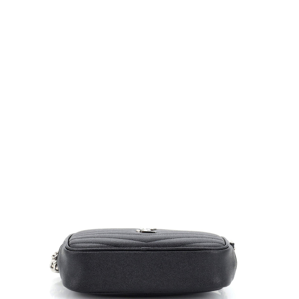 Lou Camera Bag Matelasse Chevron Leather Mini