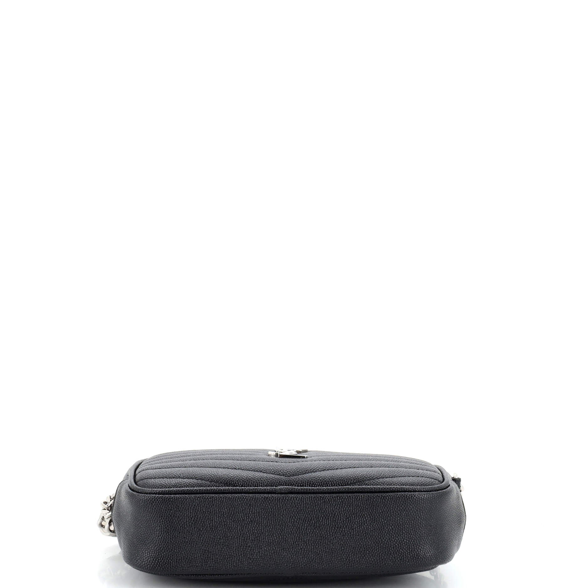 Lou Camera Bag Matelasse Chevron Leather Mini