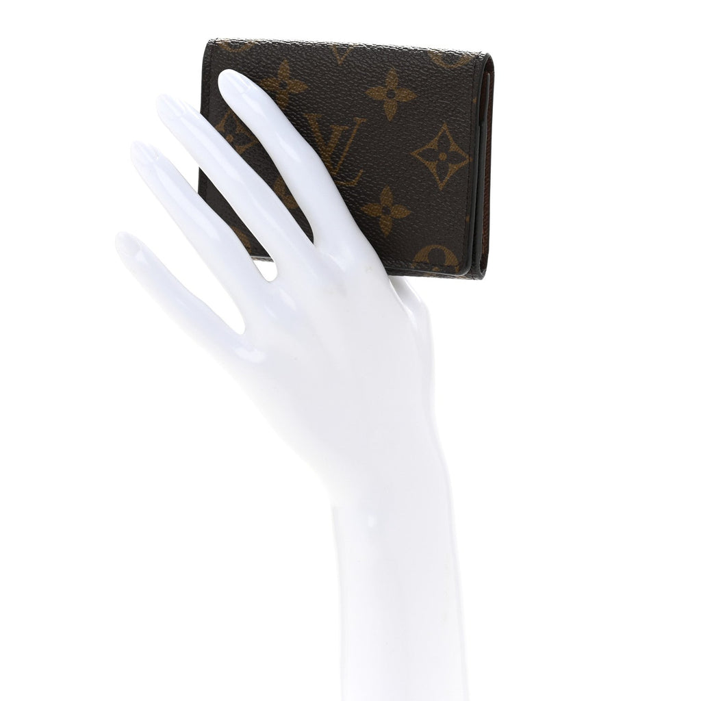 Monogram Envelope Business  Holder