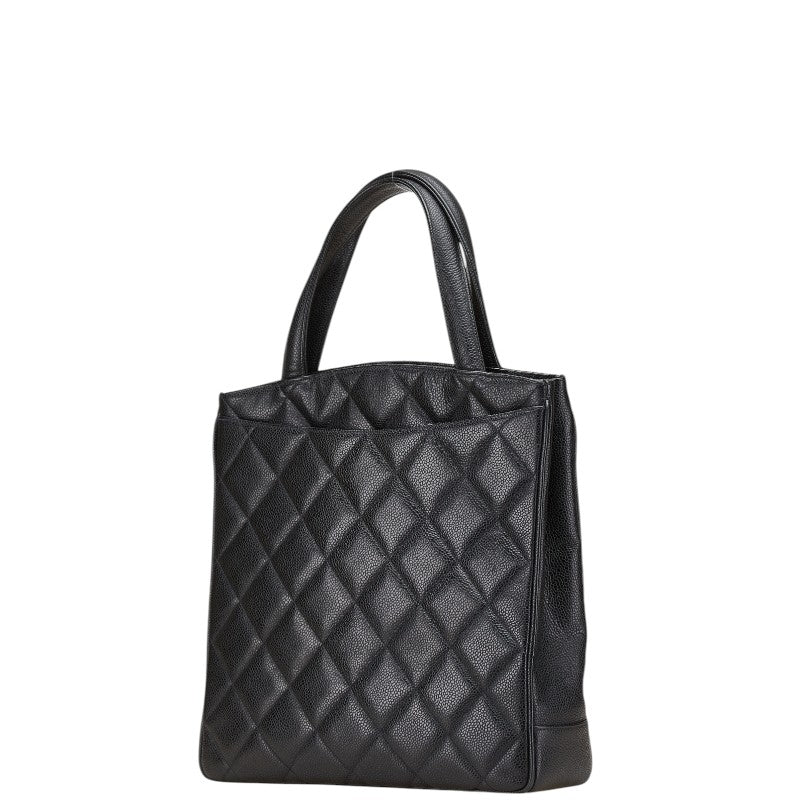 Chanel Coco Mark Matelasse Caviar Skin Handbag