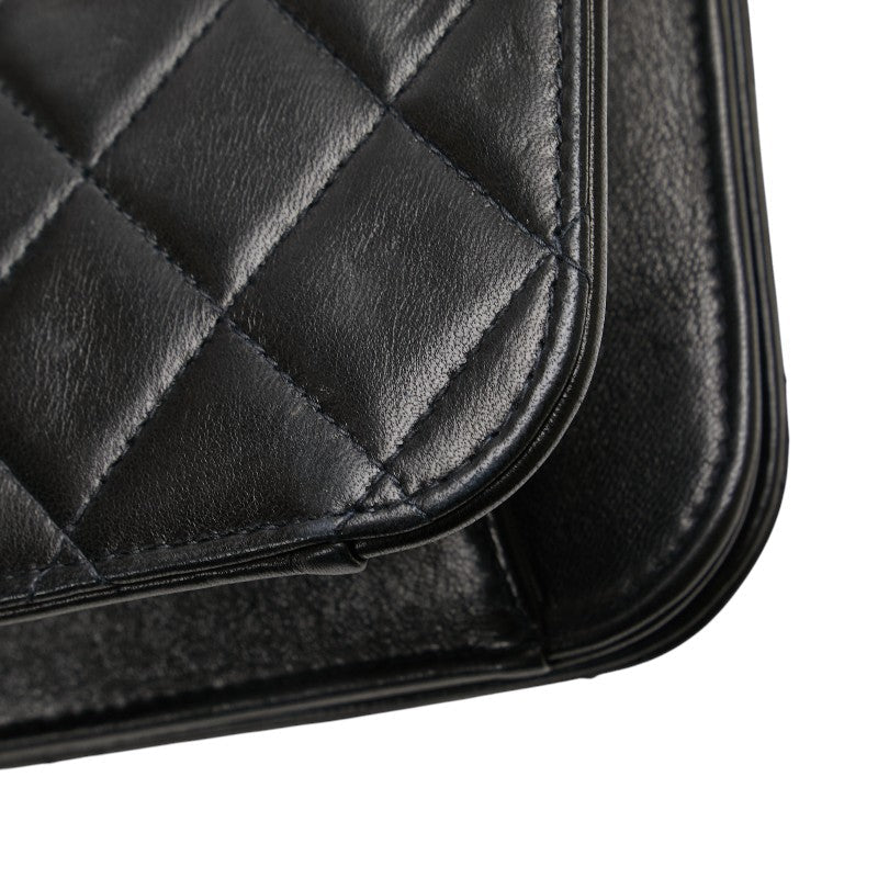 Chanel Coco Mark Matelasse Lambskin Shoulder Bag