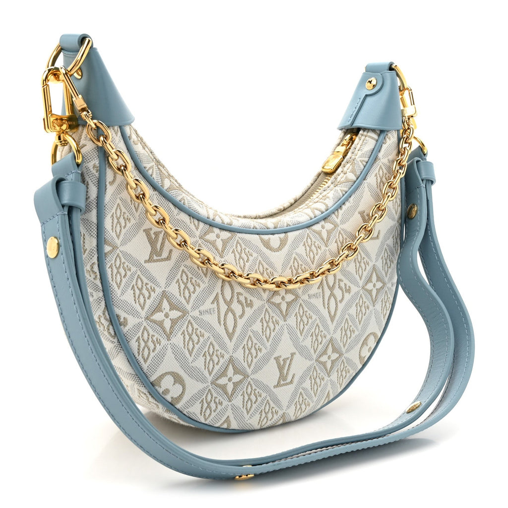 Jacquard Since 1854 Loop White Blue
