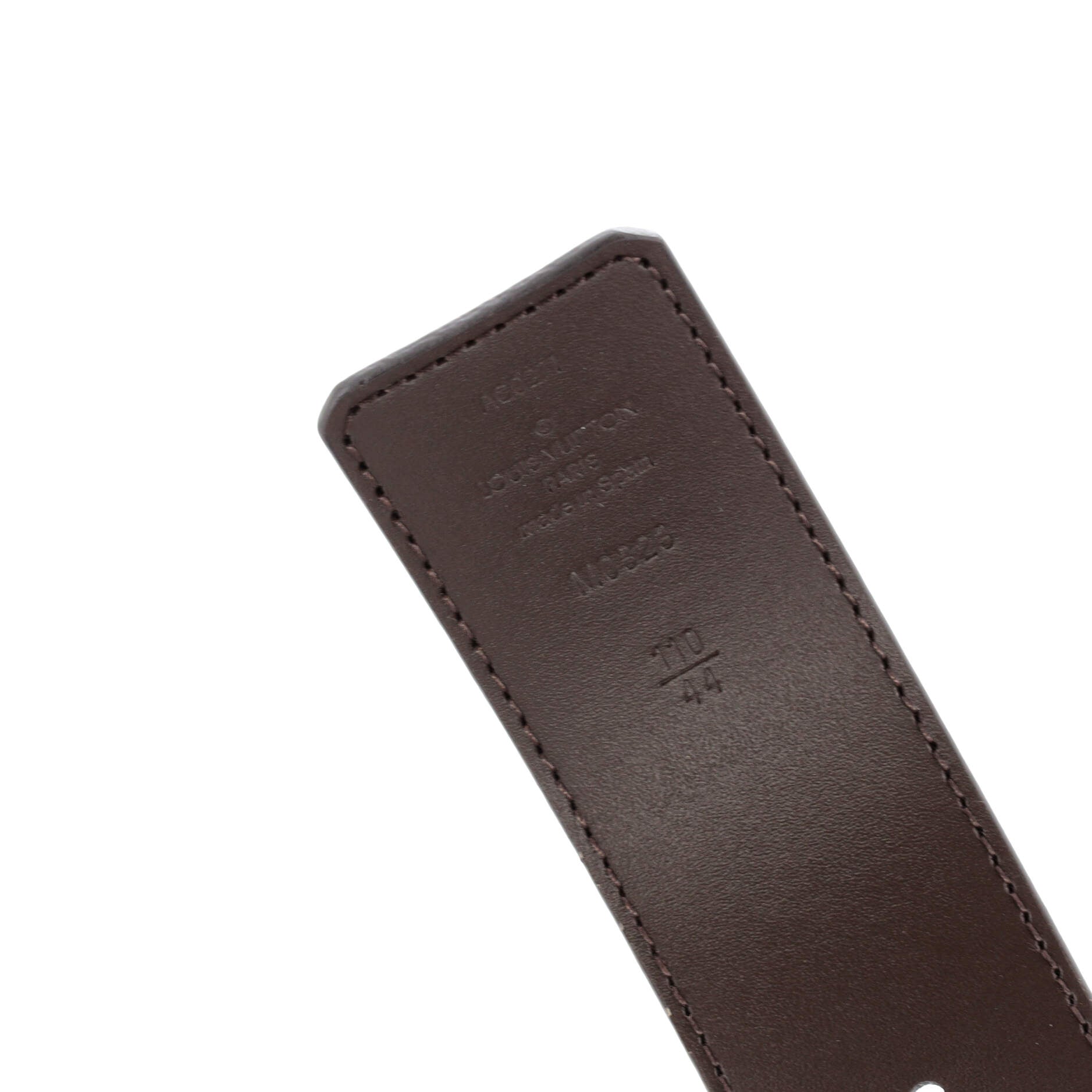 LV Initiales Reversible Belt Monogram Canvas and Leather Wide 110