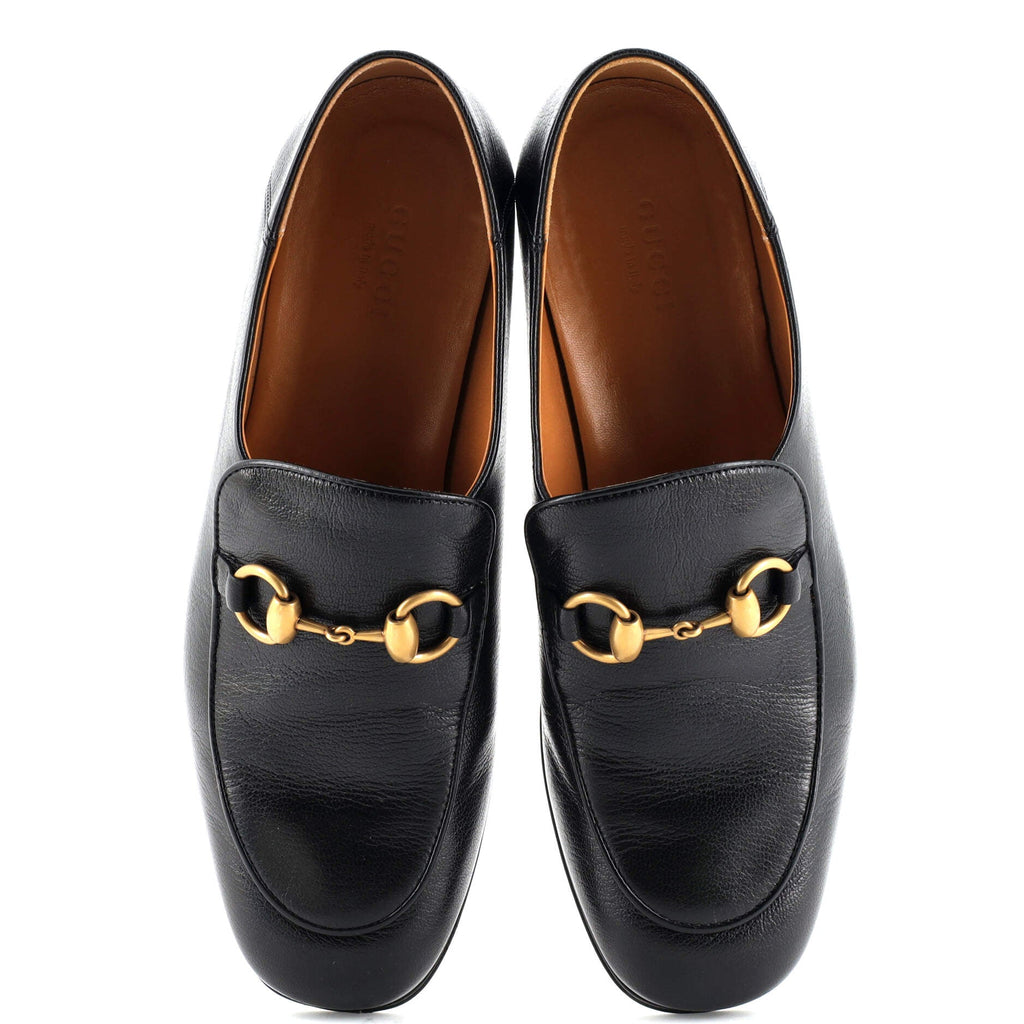 Women's Horsebit Mid-Heel Loafers Leather