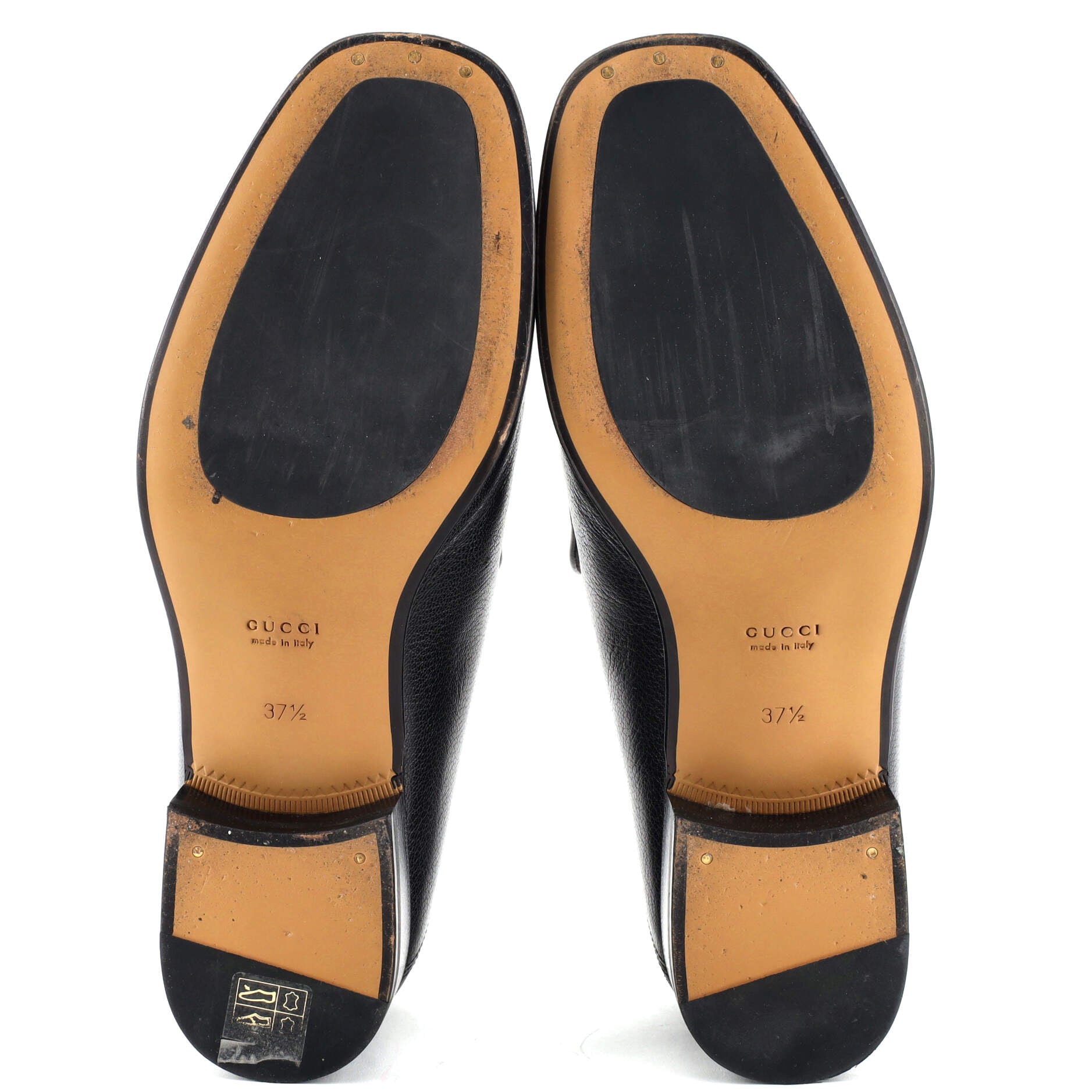 Women's Horsebit Mid-Heel Loafers Leather