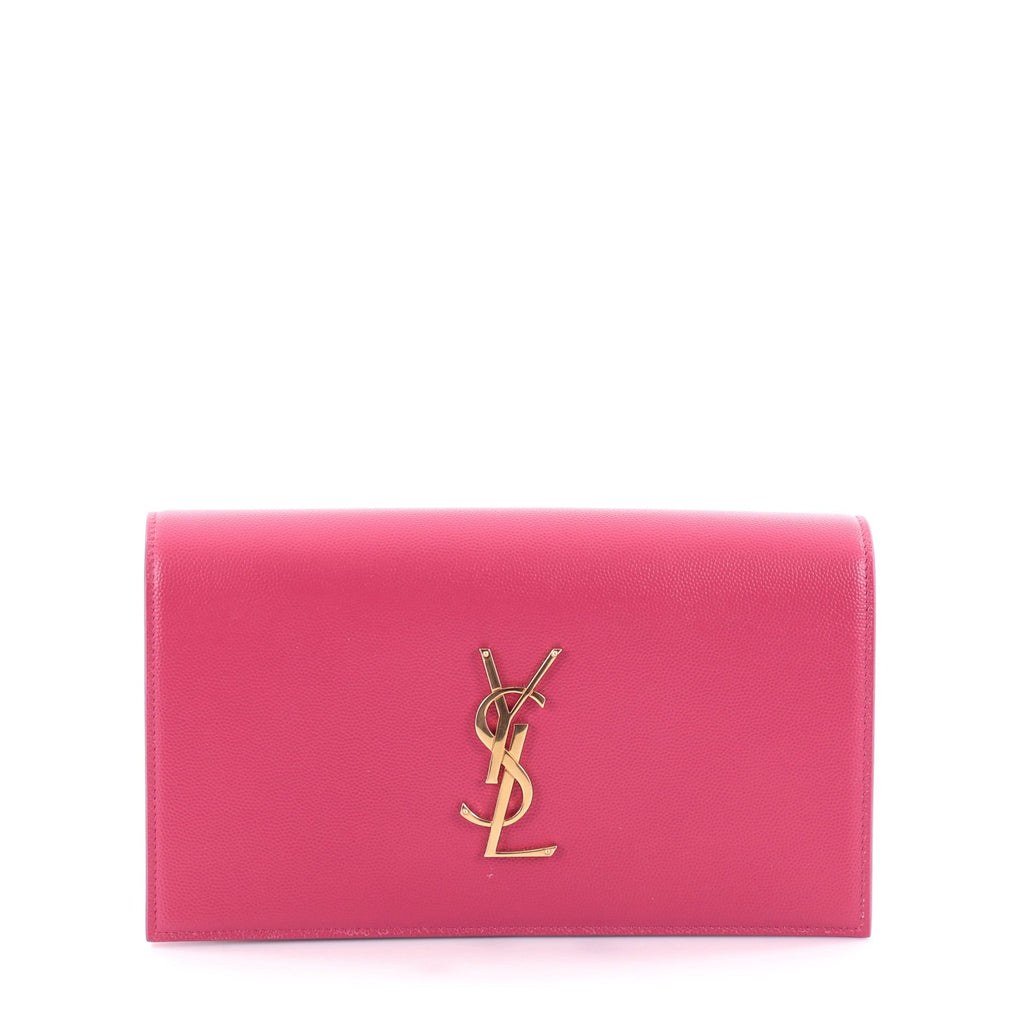 Classic Monogram Clutch Leather Large