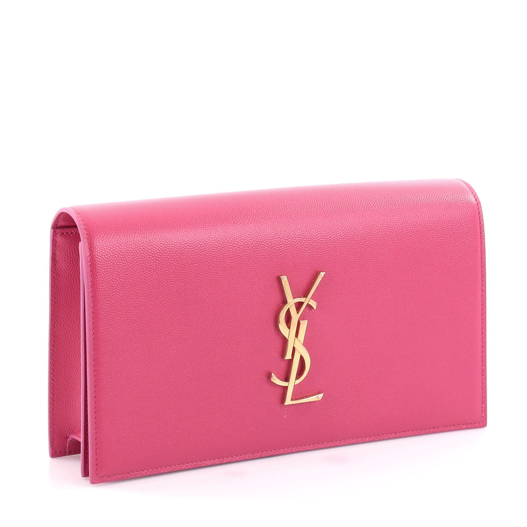 Classic Monogram Clutch Leather Large