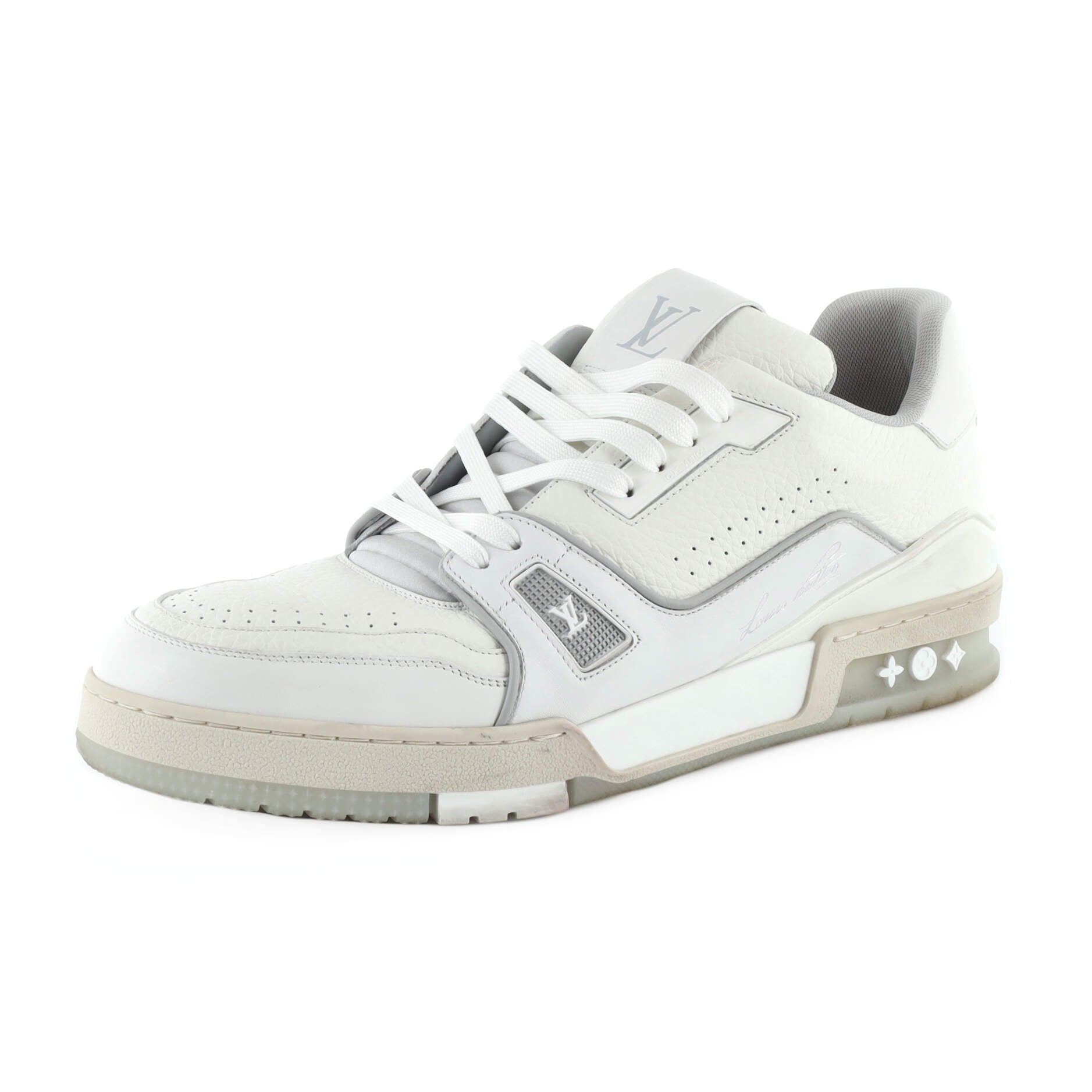 Men's LV Trainer Sneakers Leather