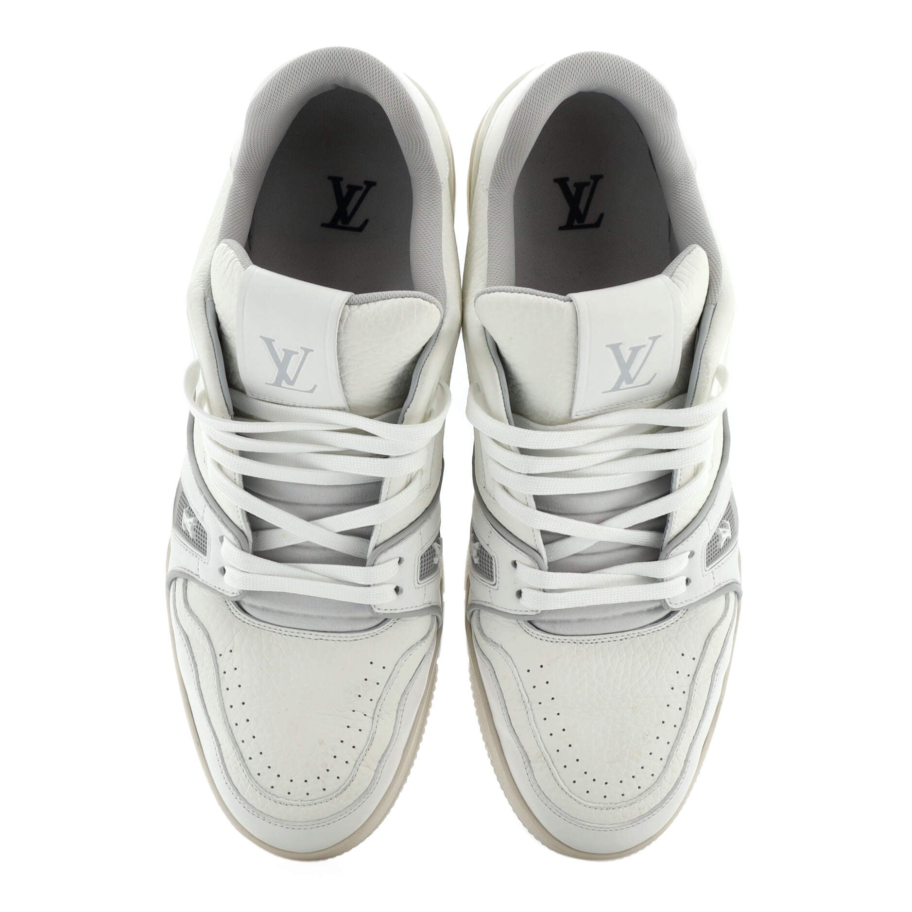Men's LV Trainer Sneakers Leather