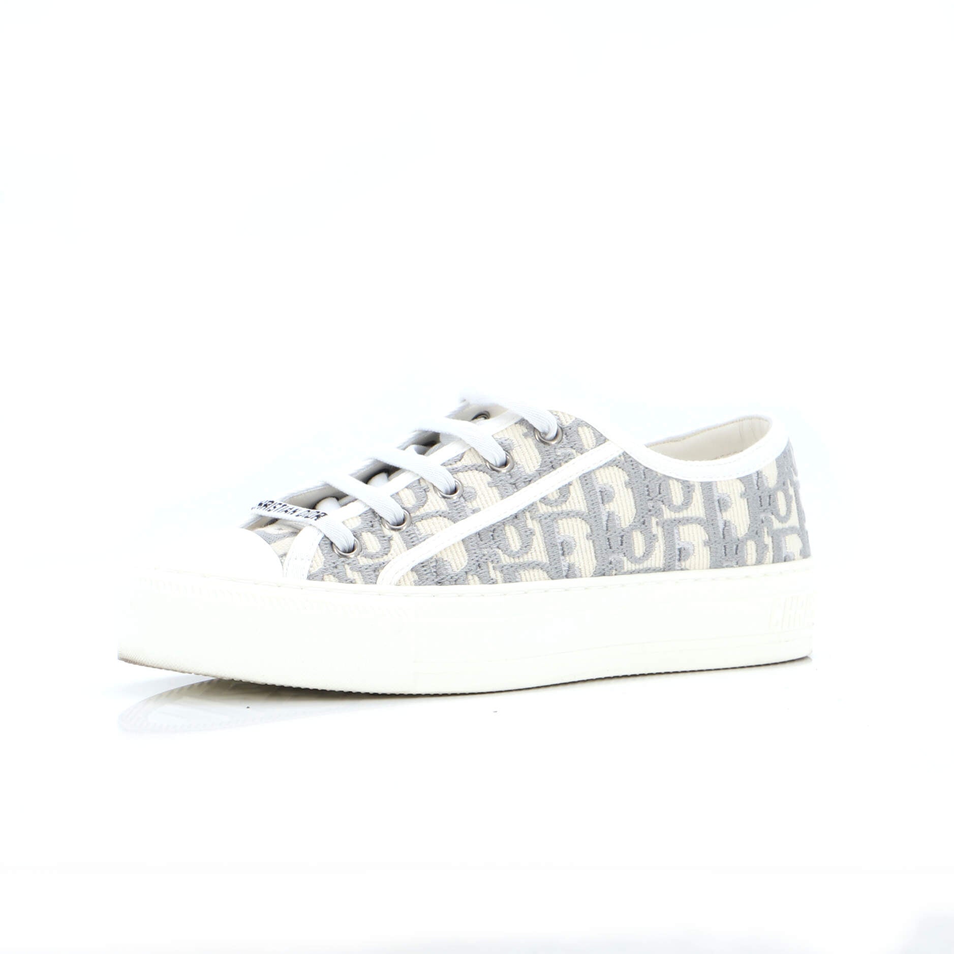 Women's Walk'N'Dior Sneakers Oblique Canvas
