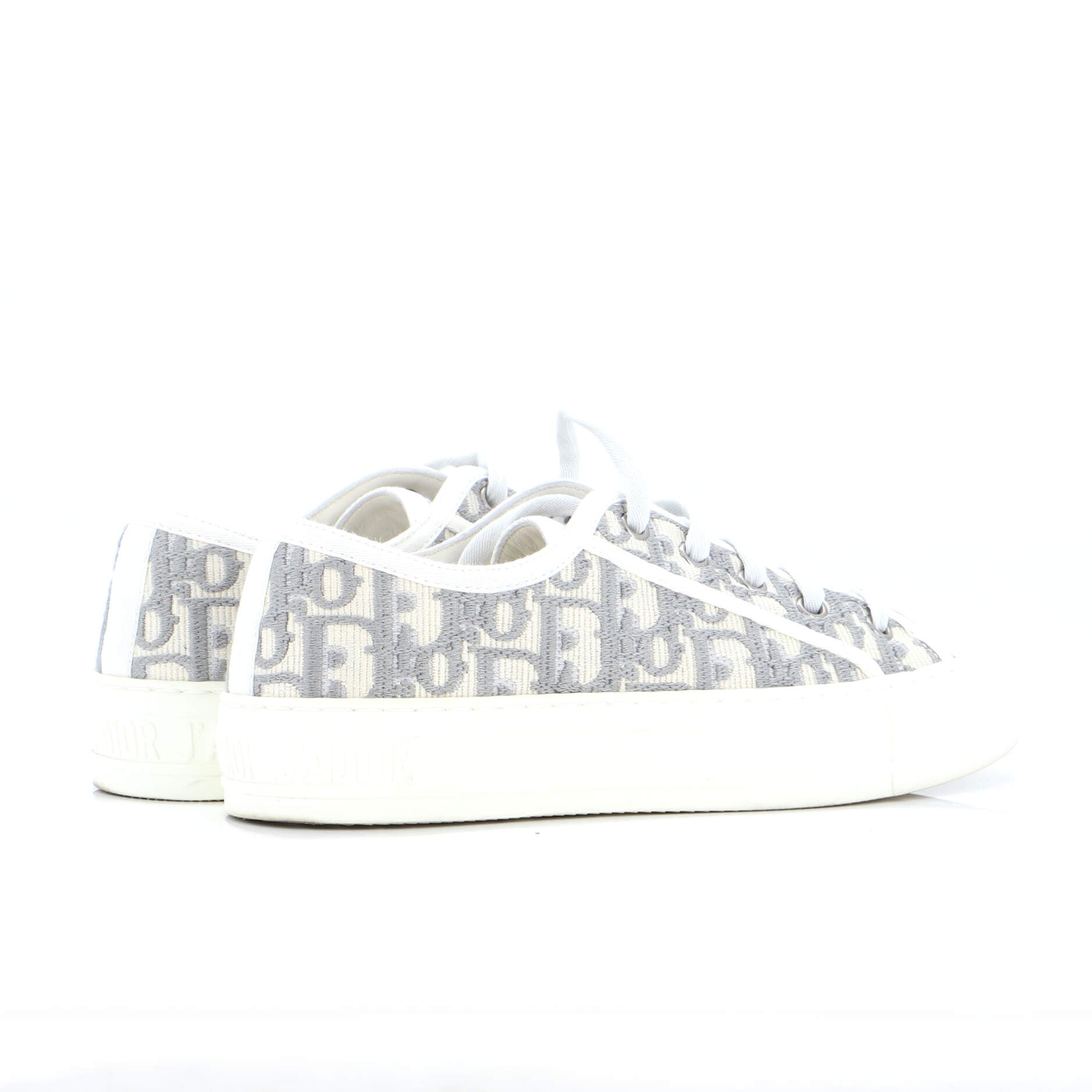 Women's Walk'N'Dior Sneakers Oblique Canvas