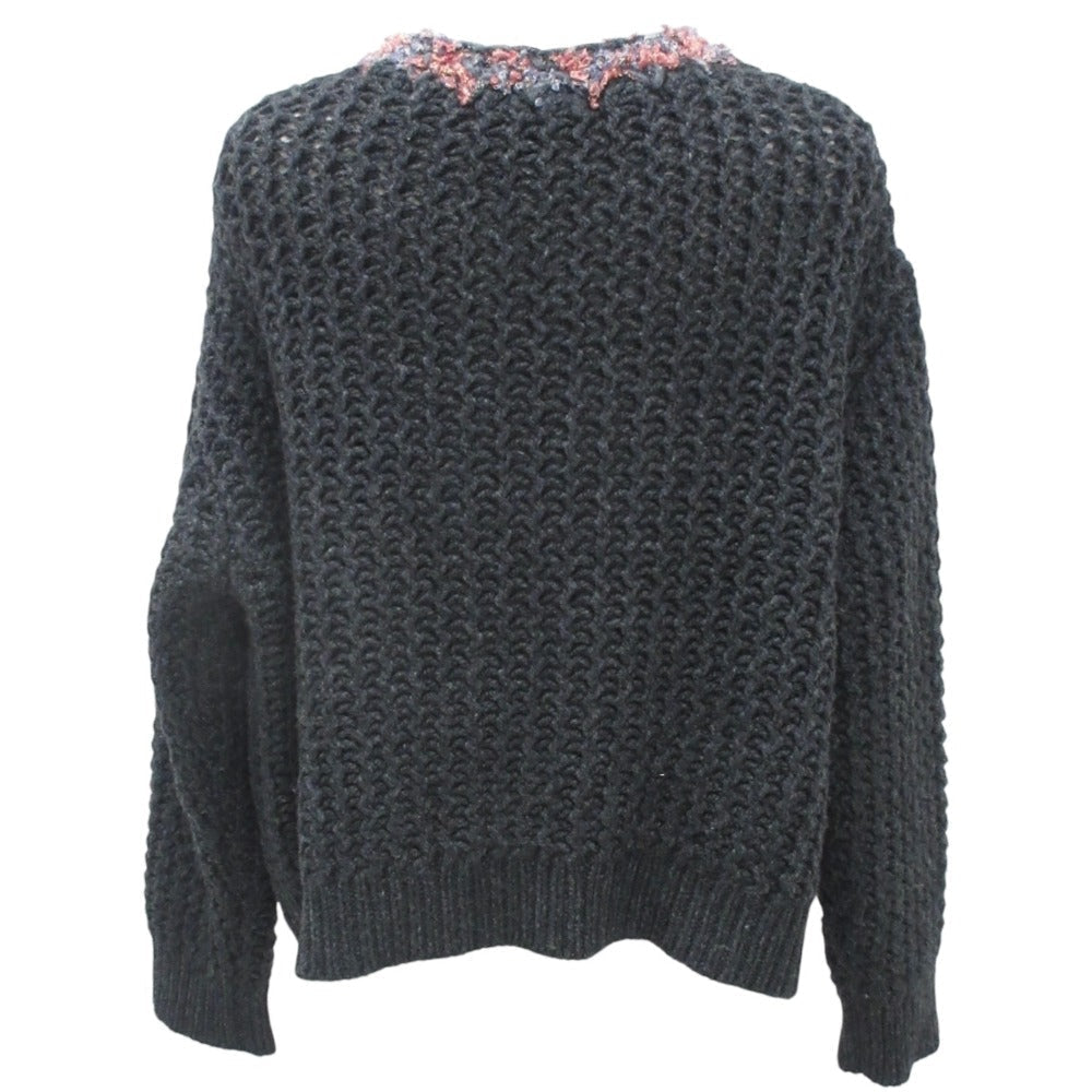 Chanel Gripoix Button 100% Cashmere Knit igan