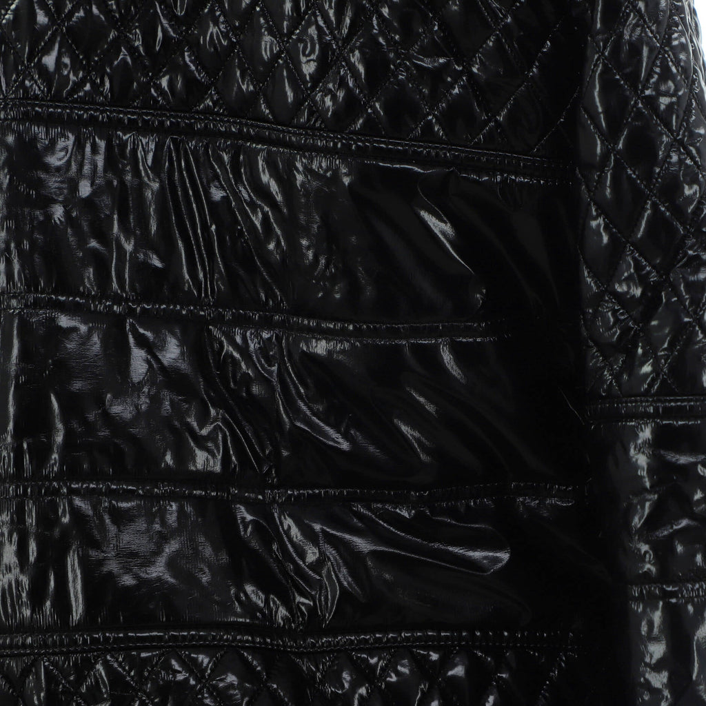 Women's Padded Zipped Jacket Quilted Nylon