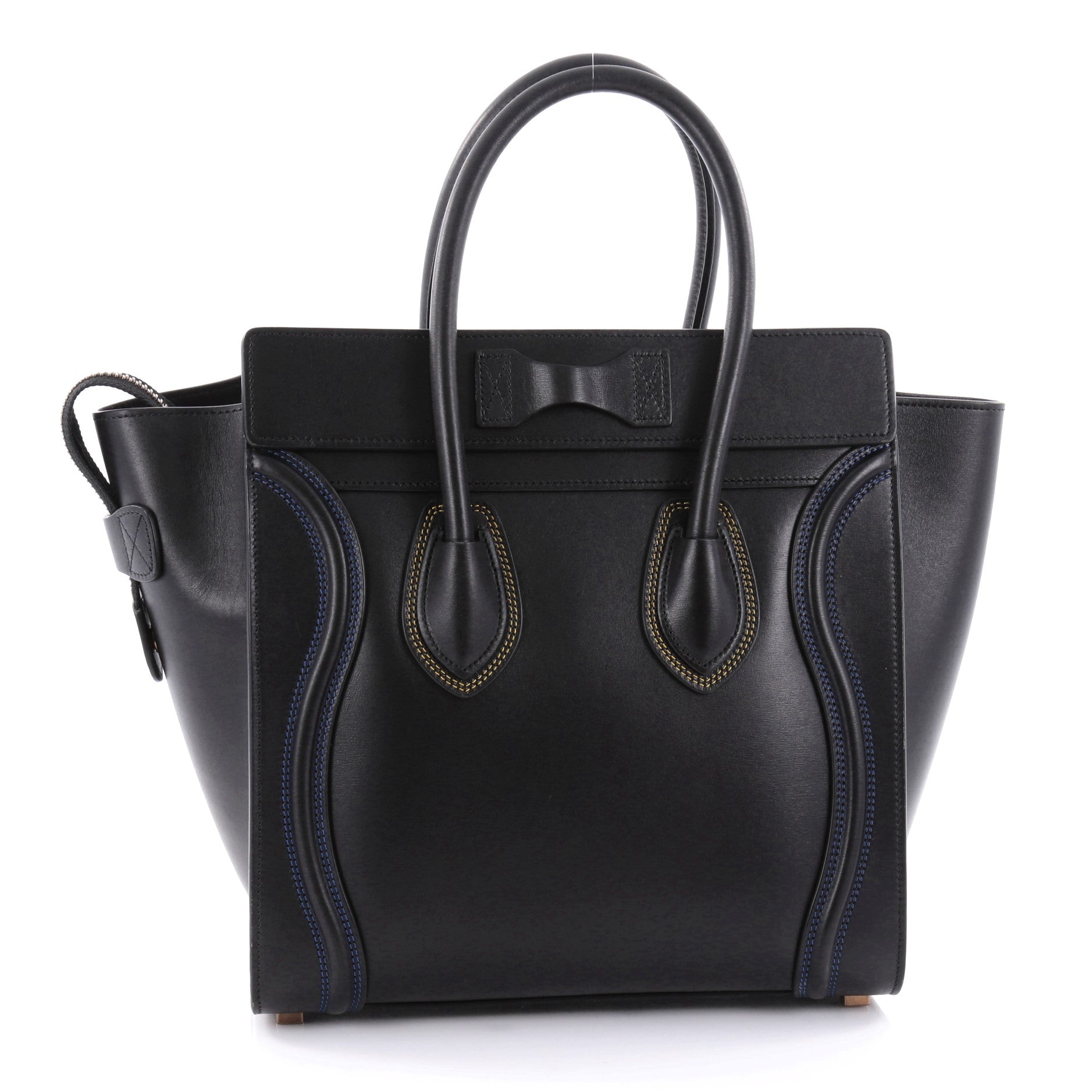 Luggage Handbag Smooth Leather Mini