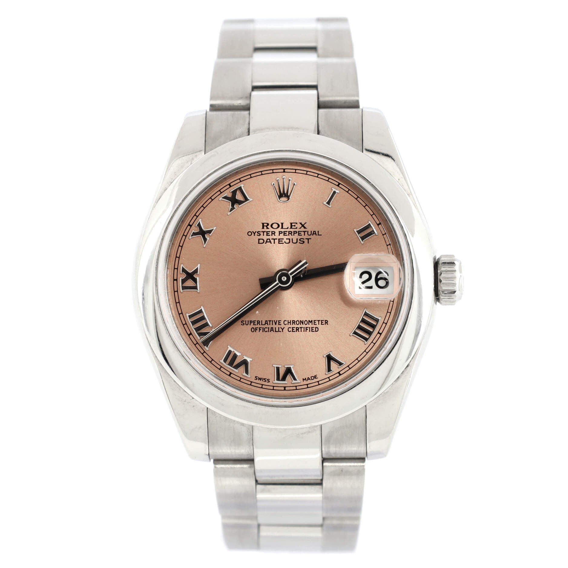 Oyster Perpetual Datejust Automatic Watch Stainless Steel 31