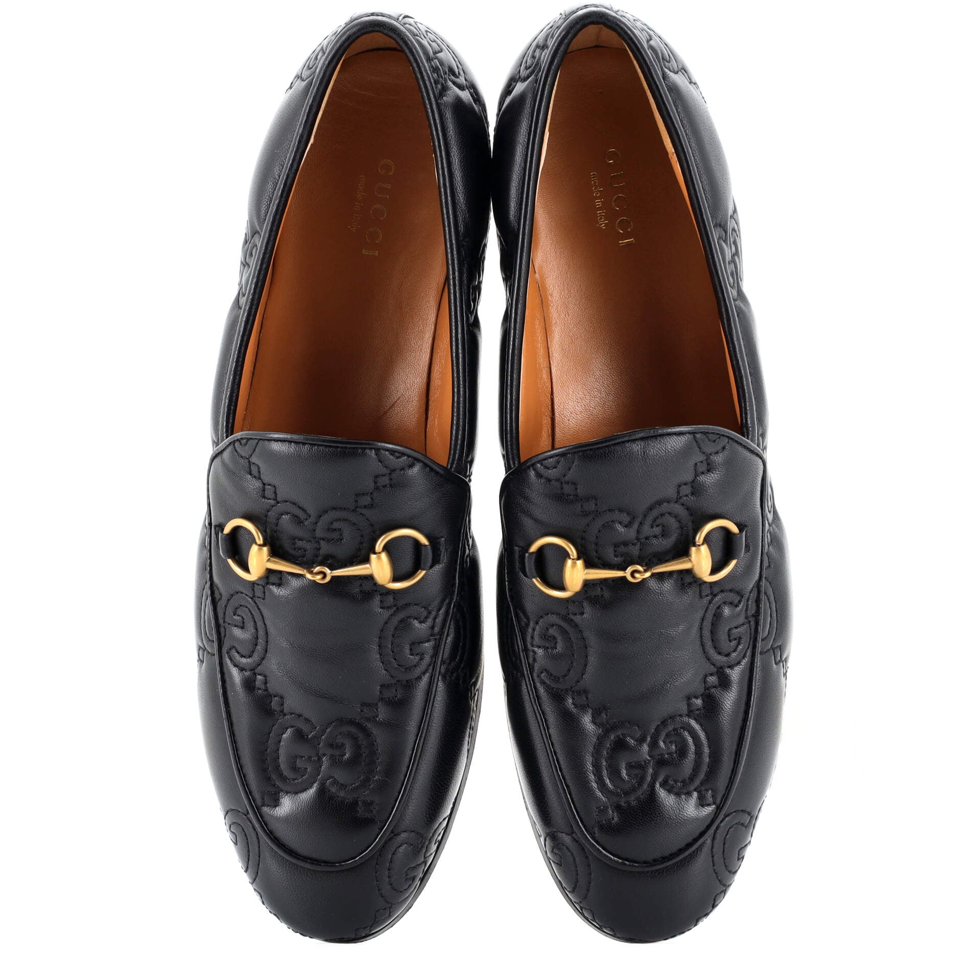 Women's Jordaan Loafers GG Embossed Matelasse Leather