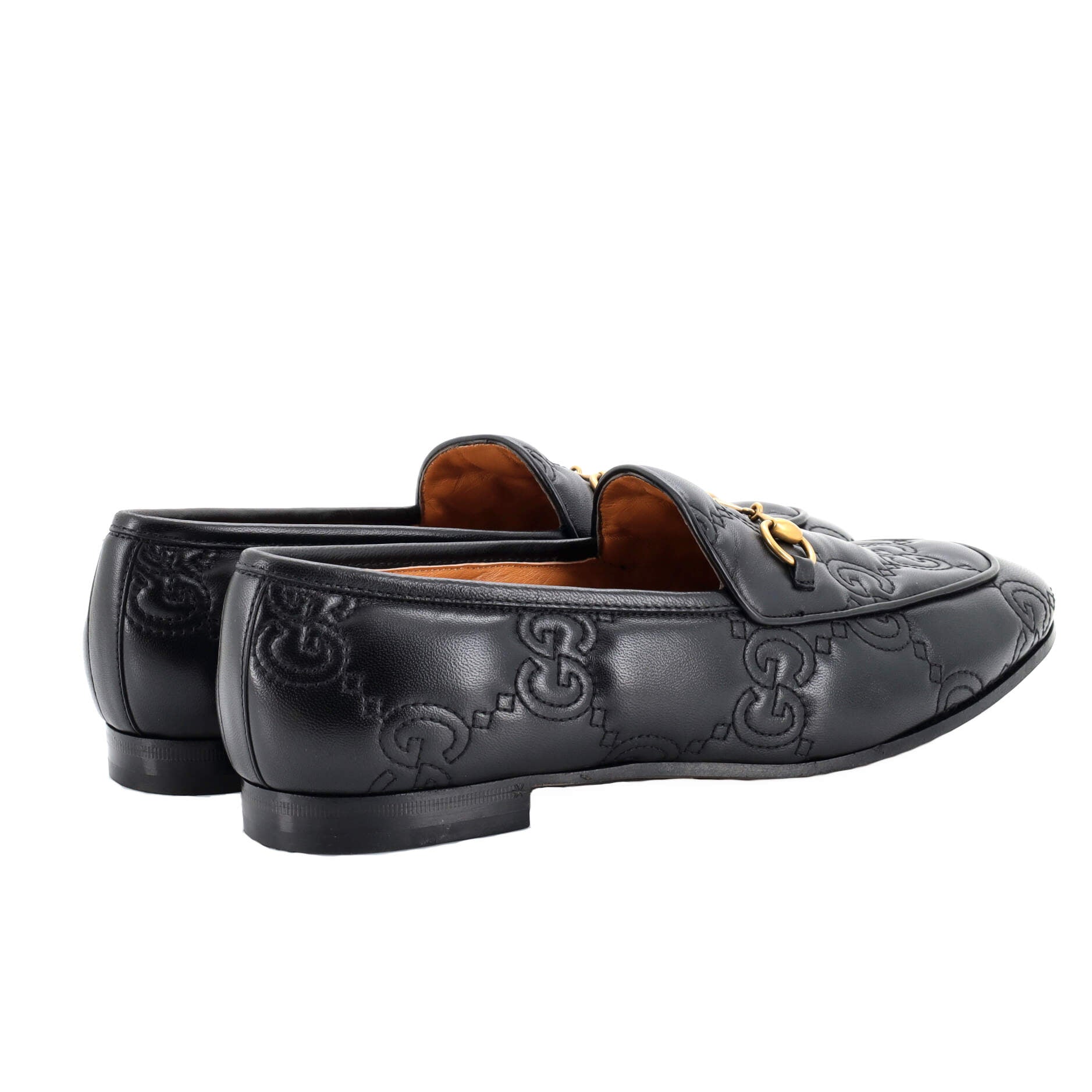 Women's Jordaan Loafers GG Embossed Matelasse Leather