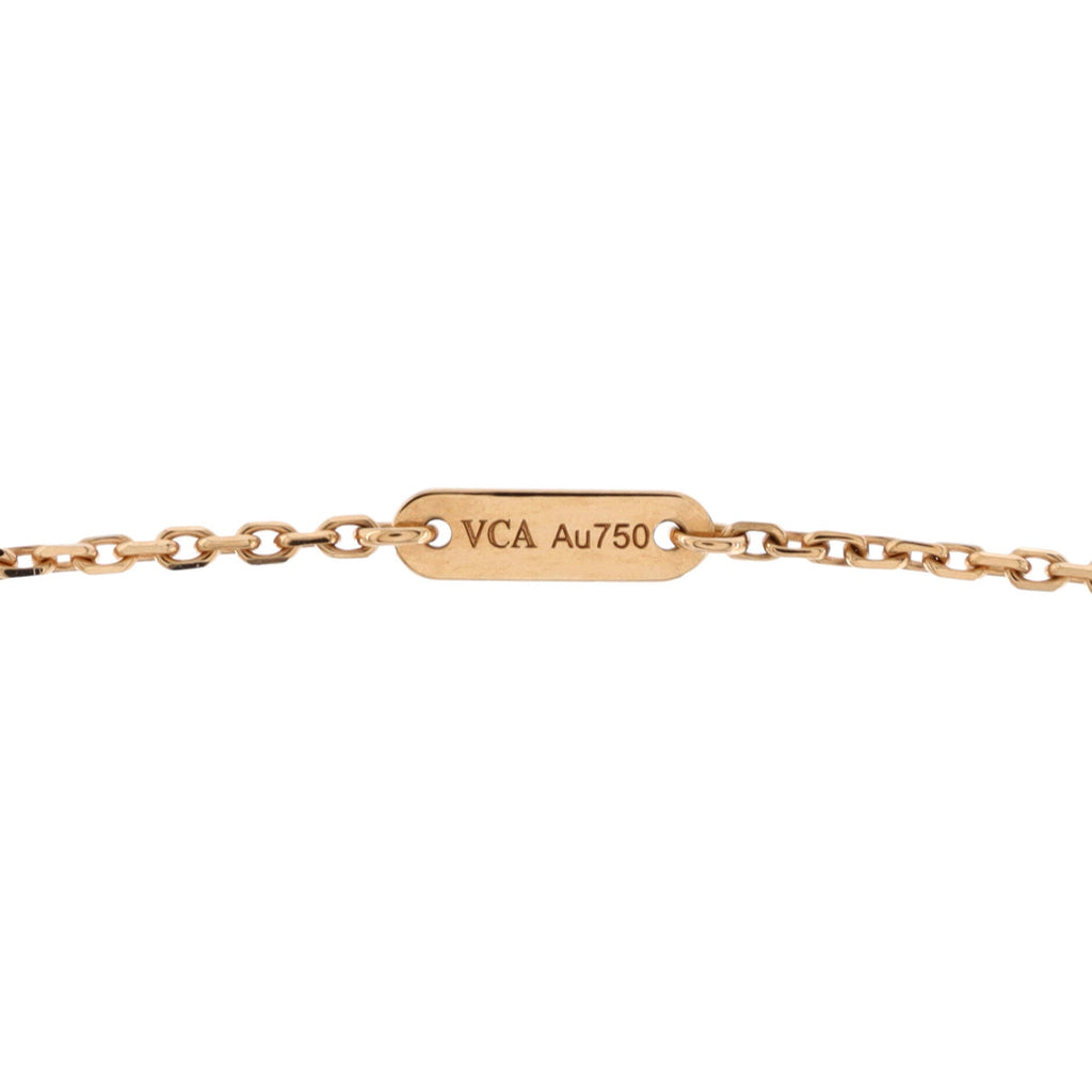 Sweet Alhambra Pendant Necklace 18K Rose Gold