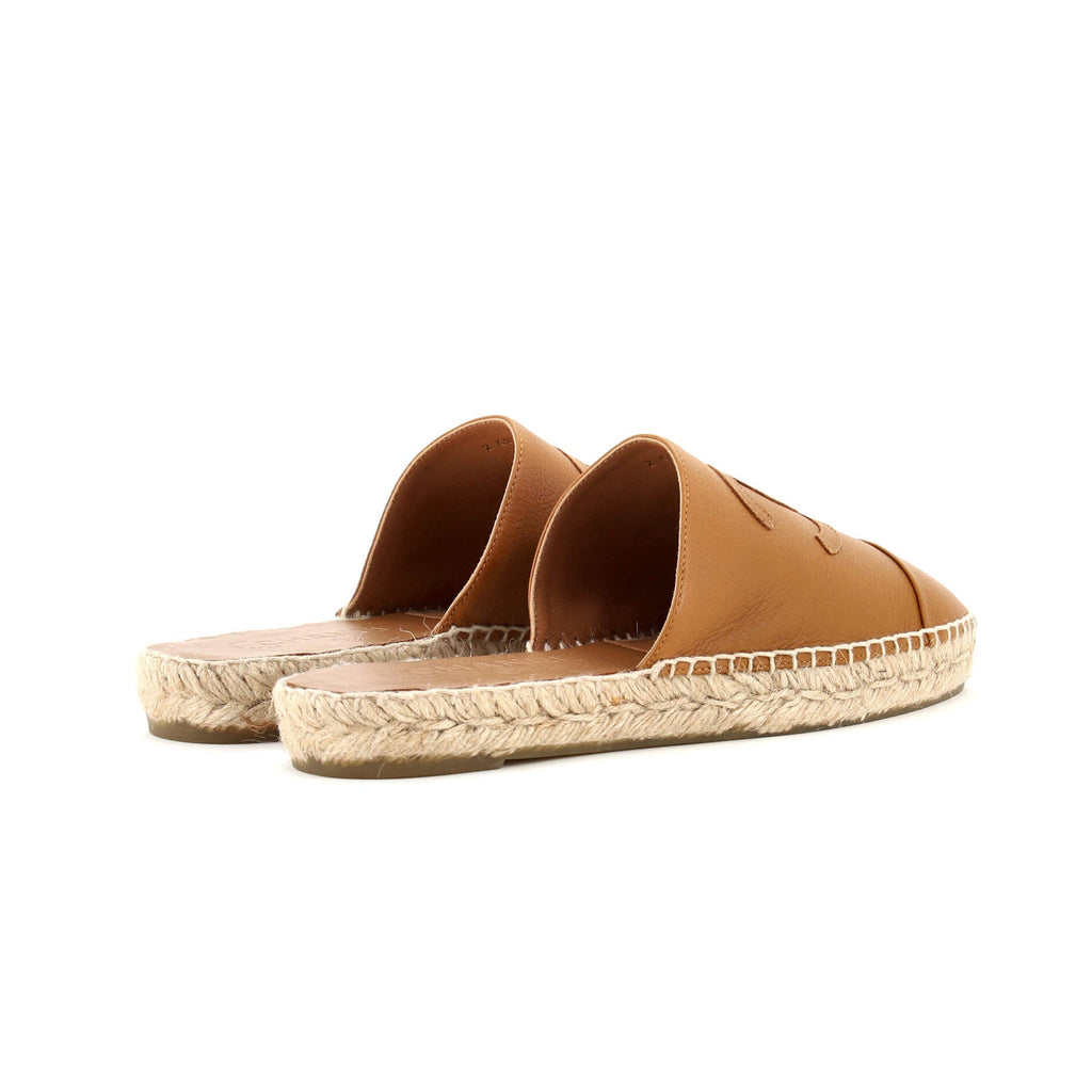 Women's CC Mule Espadrilles Leather