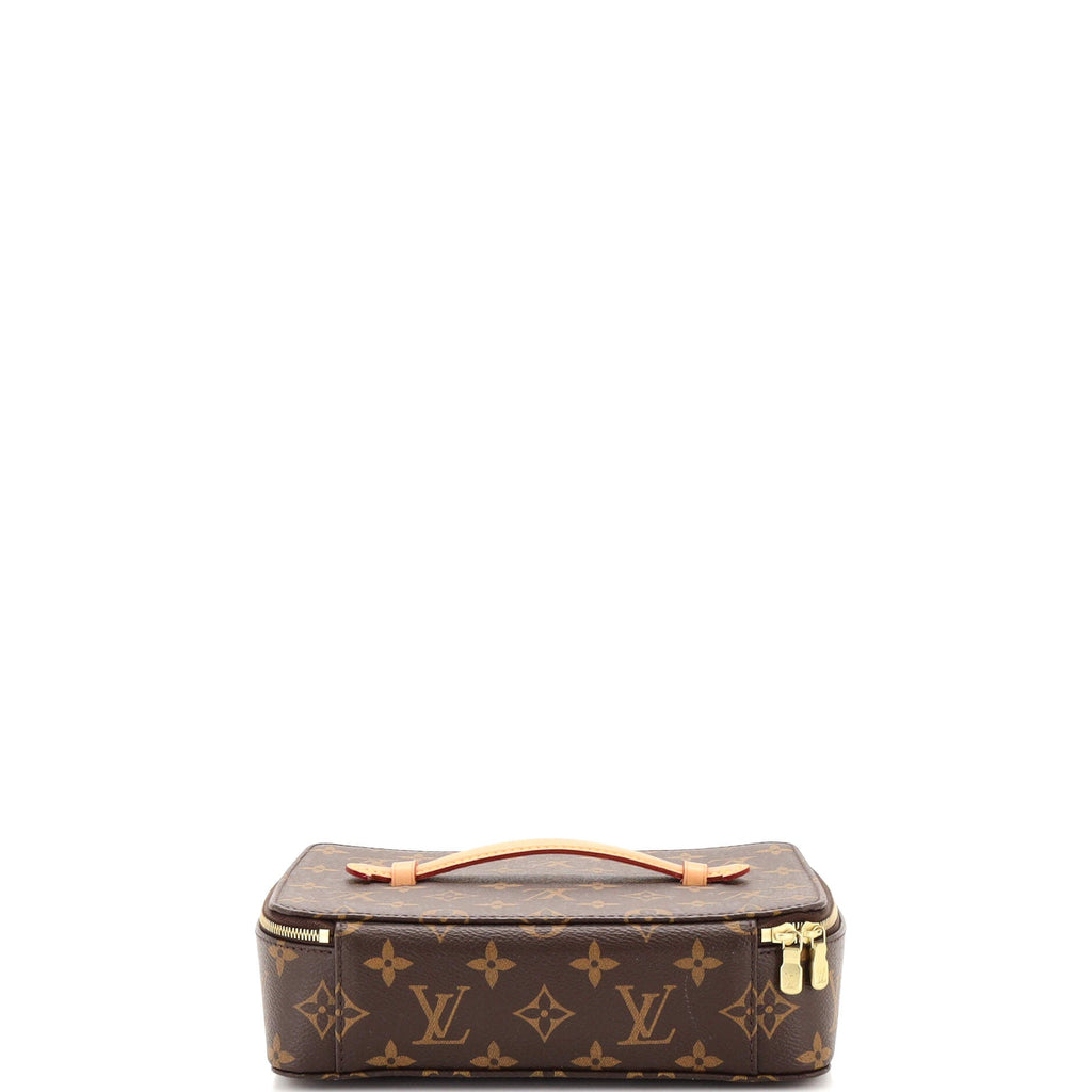 Nice Jewelry Case Monogram Canvas