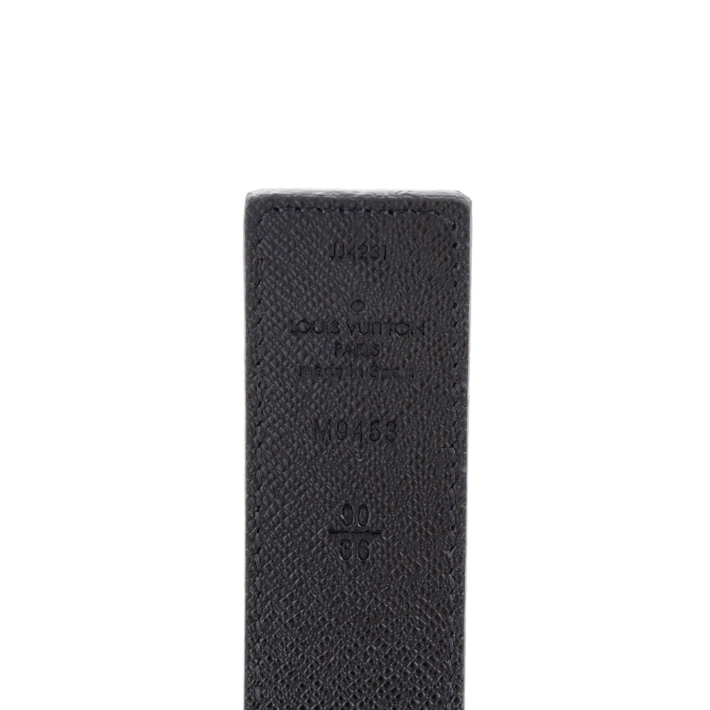 LV Initiales Belt Monogram Canvas Thin 90