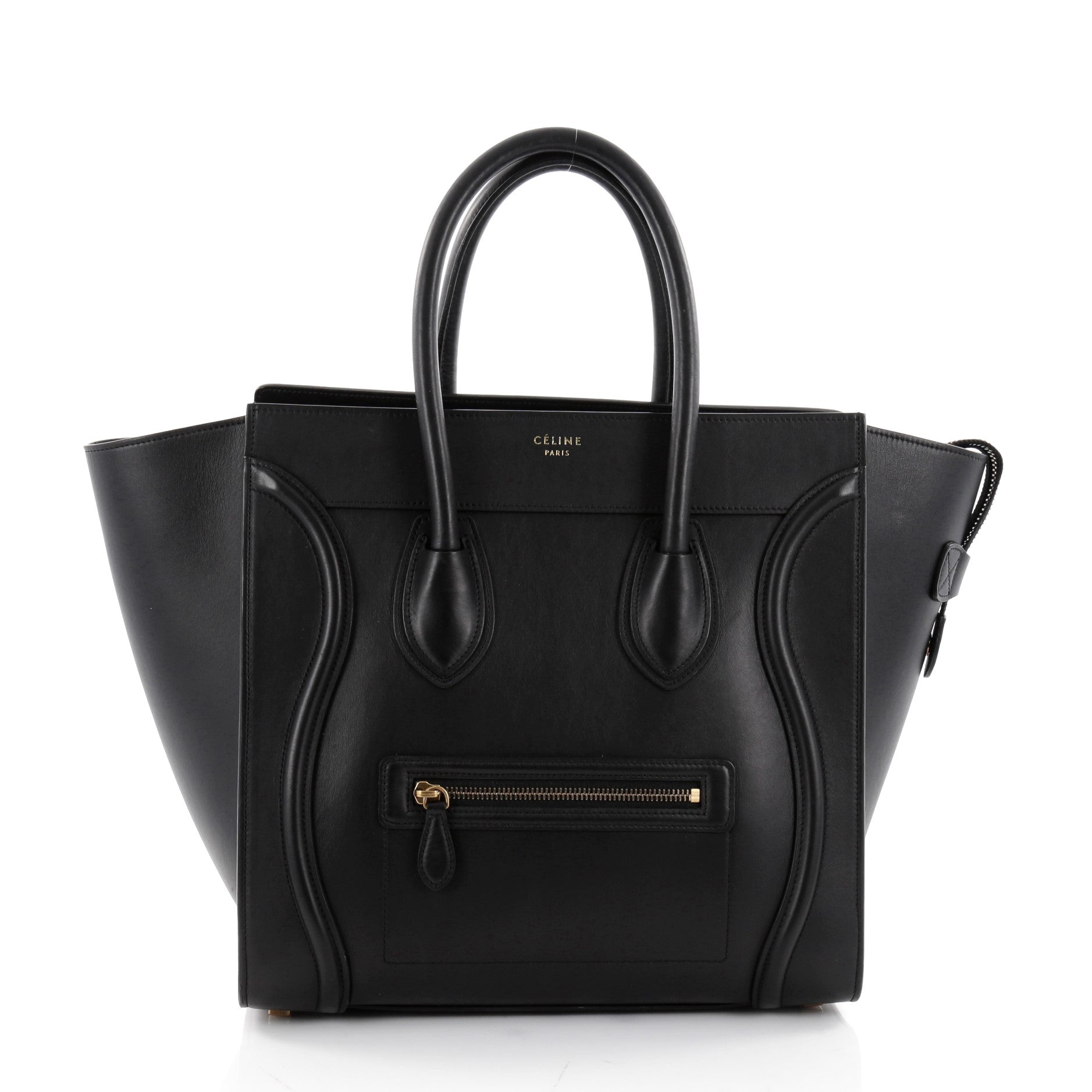 Luggage Handbag Smooth Leather Mini