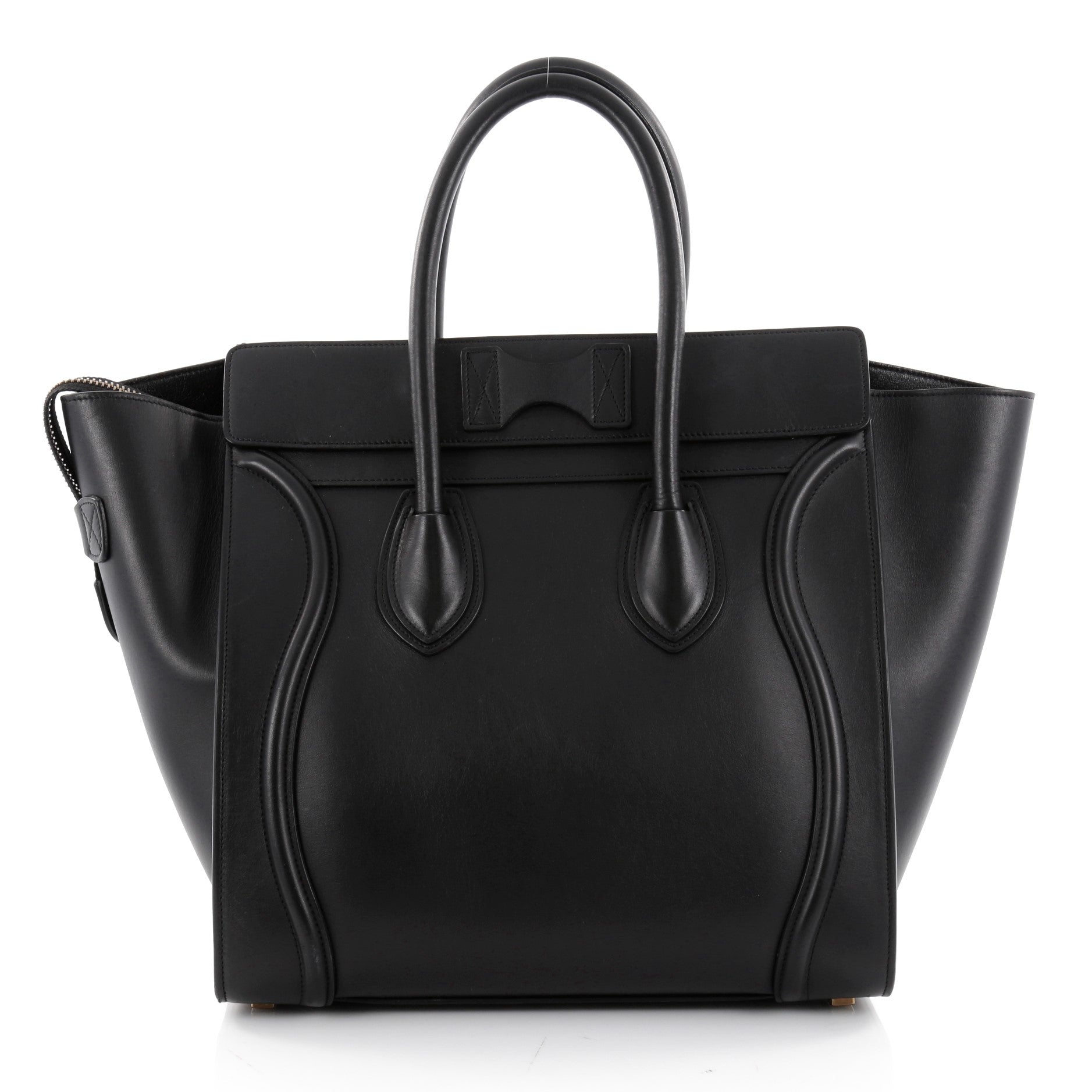 Luggage Handbag Smooth Leather Mini