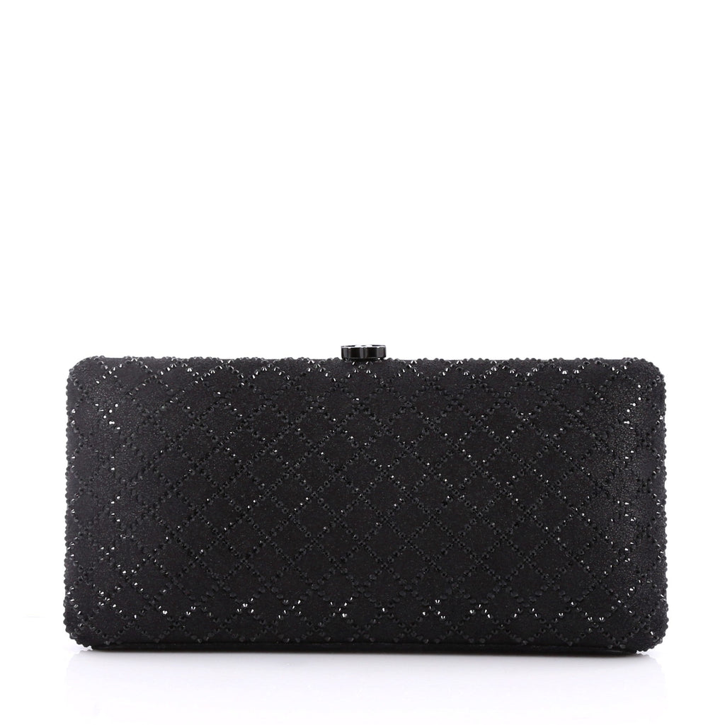 CC Clasp Clutch Embellished Leather