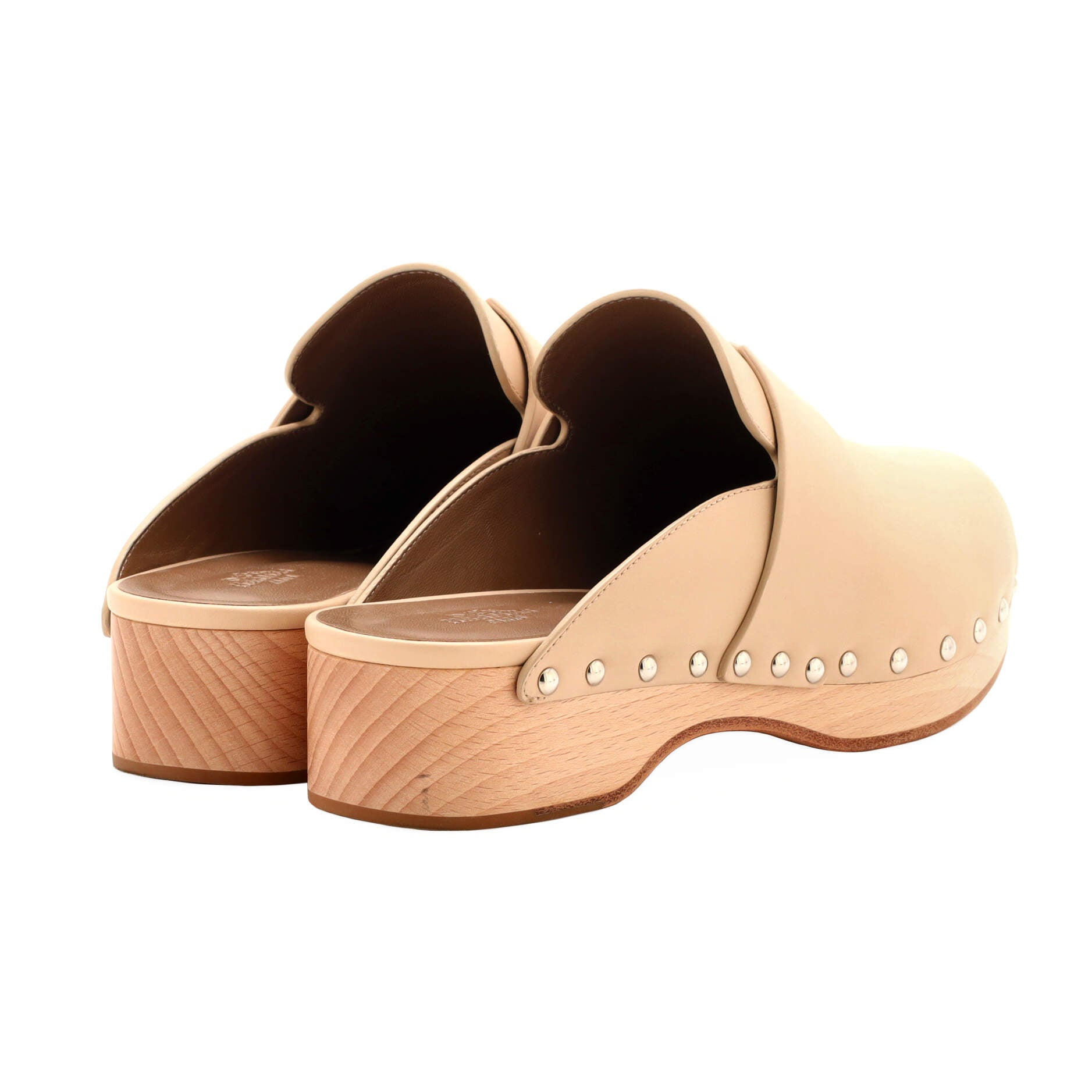 Women's Calya Clog Mules Leather