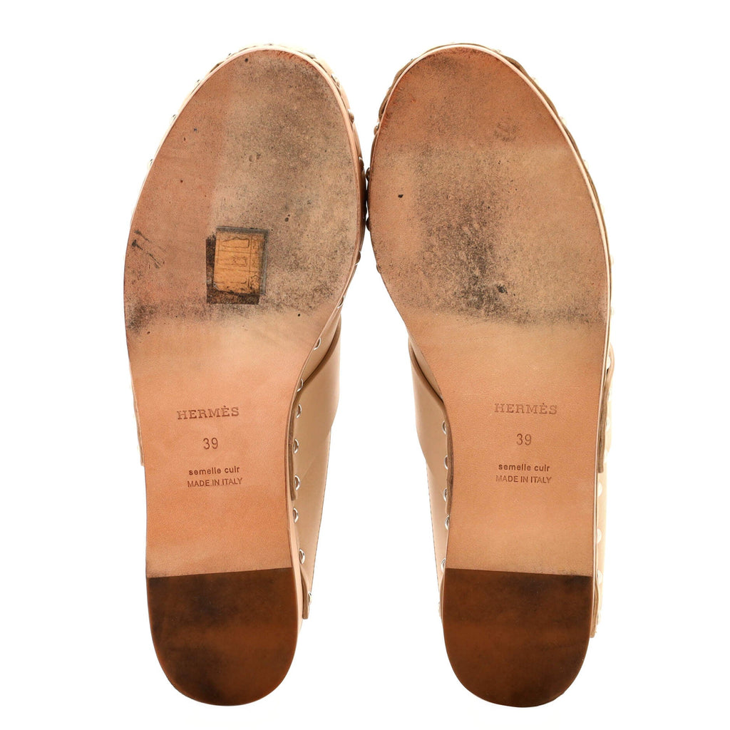 Women's Calya Clog Mules Leather