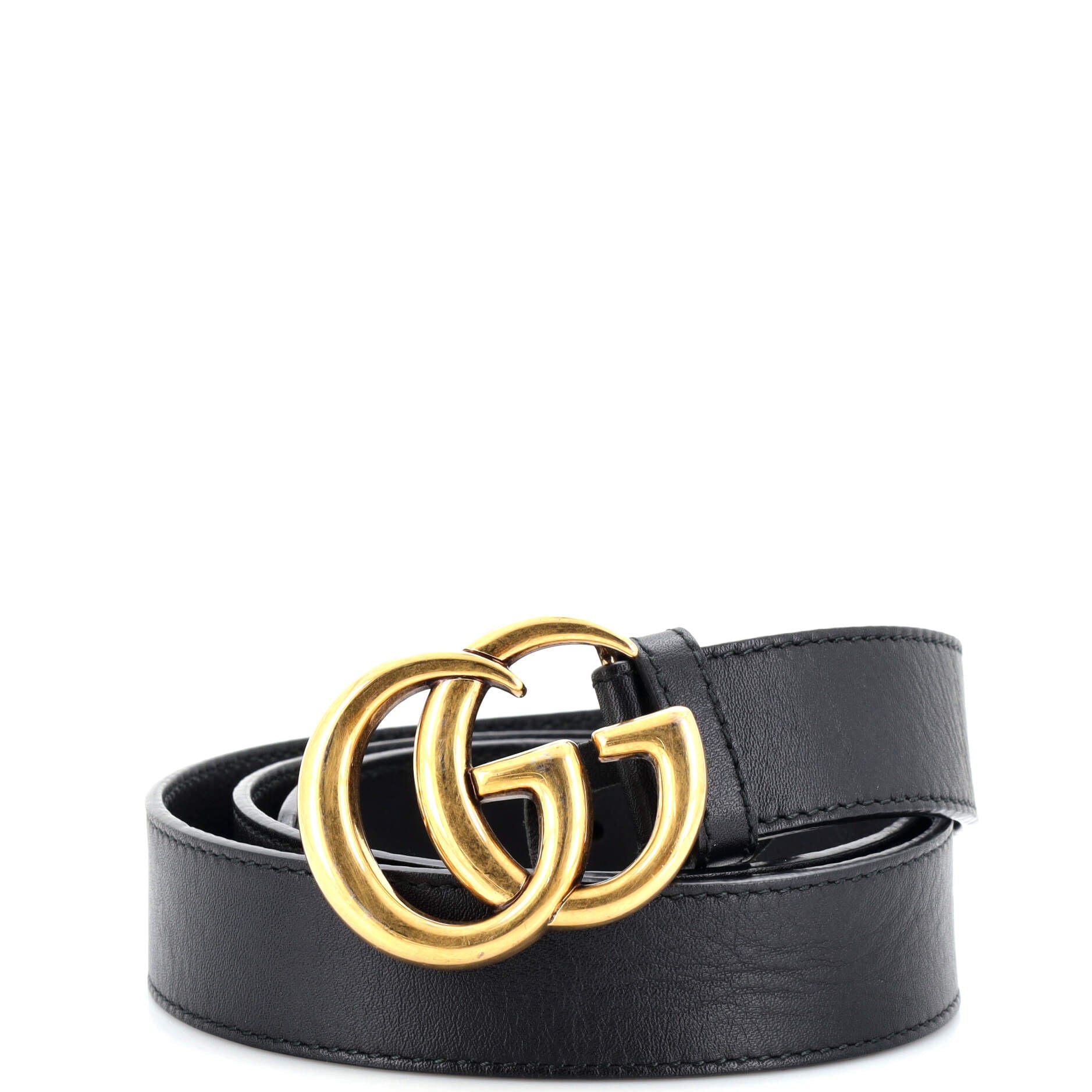 GG Marmont Belt Leather Wide 90