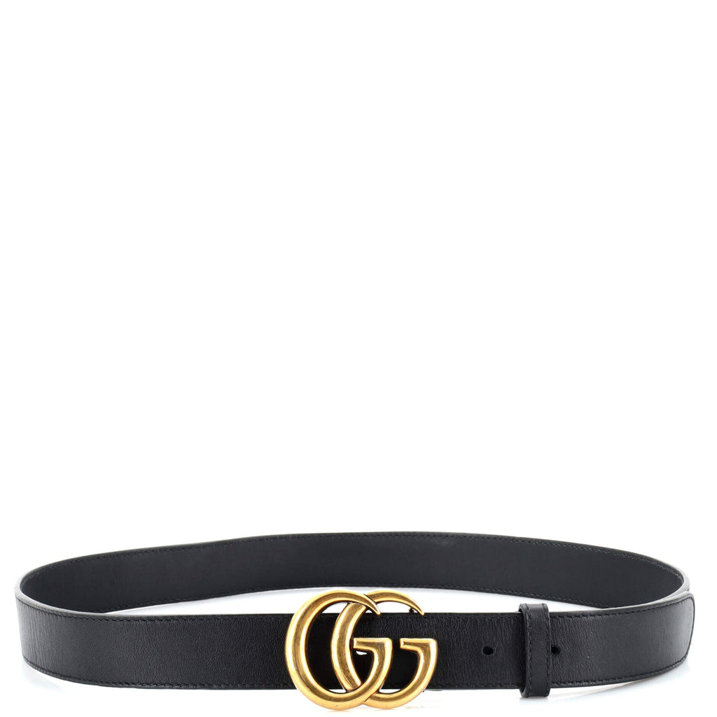 GG Marmont Belt Leather Wide 90