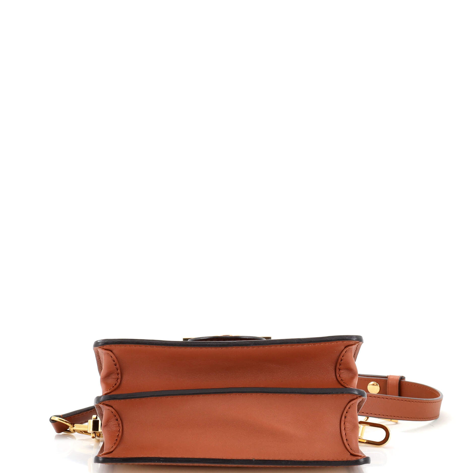 Dauphine Shoulder Bag Taurillon Leather Mini