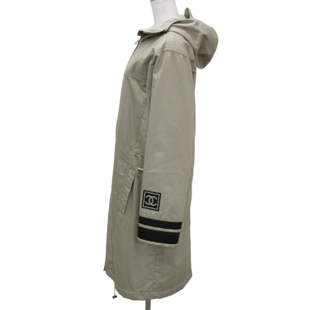 Chanel Sports Line Long Hoodie Coat