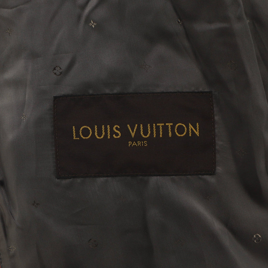 Men's Bomber Jacket Limited Edition Supreme Monogram Leather