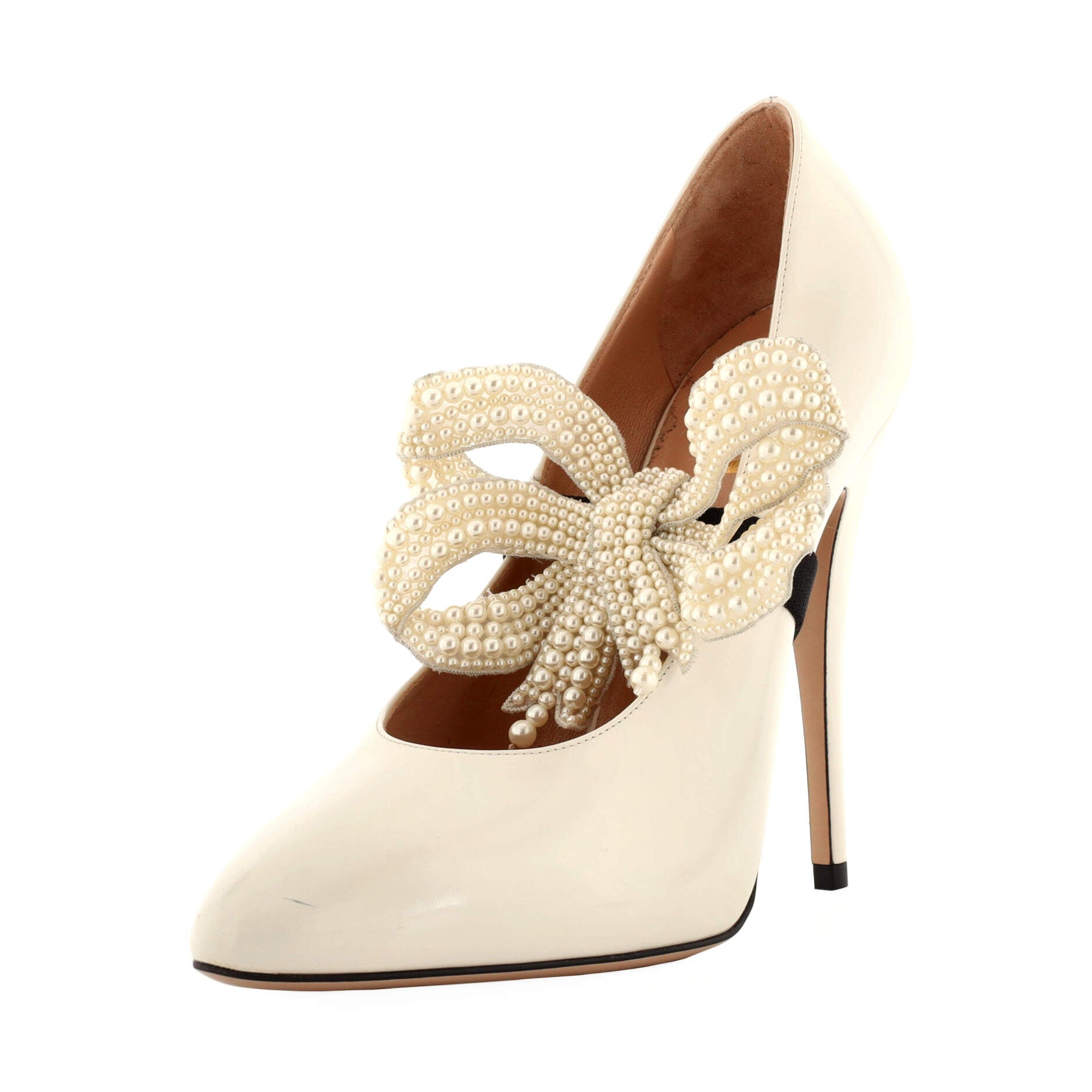 Women's Pumps with Removable Bow Velvet