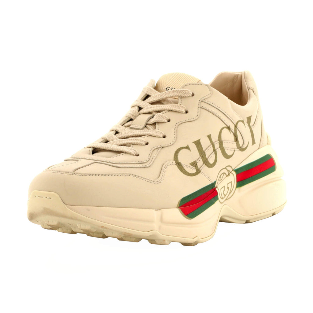 Rhyton Sneakers Printed Leather